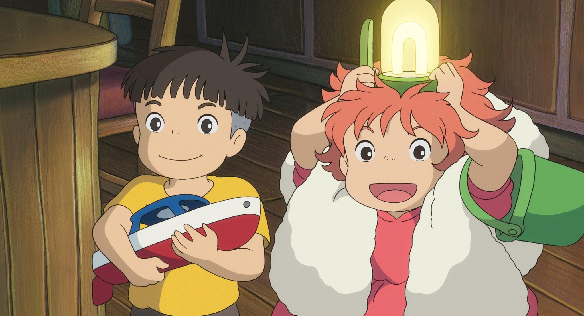 2048x1108 Ponyo HD Wallpaper and Background