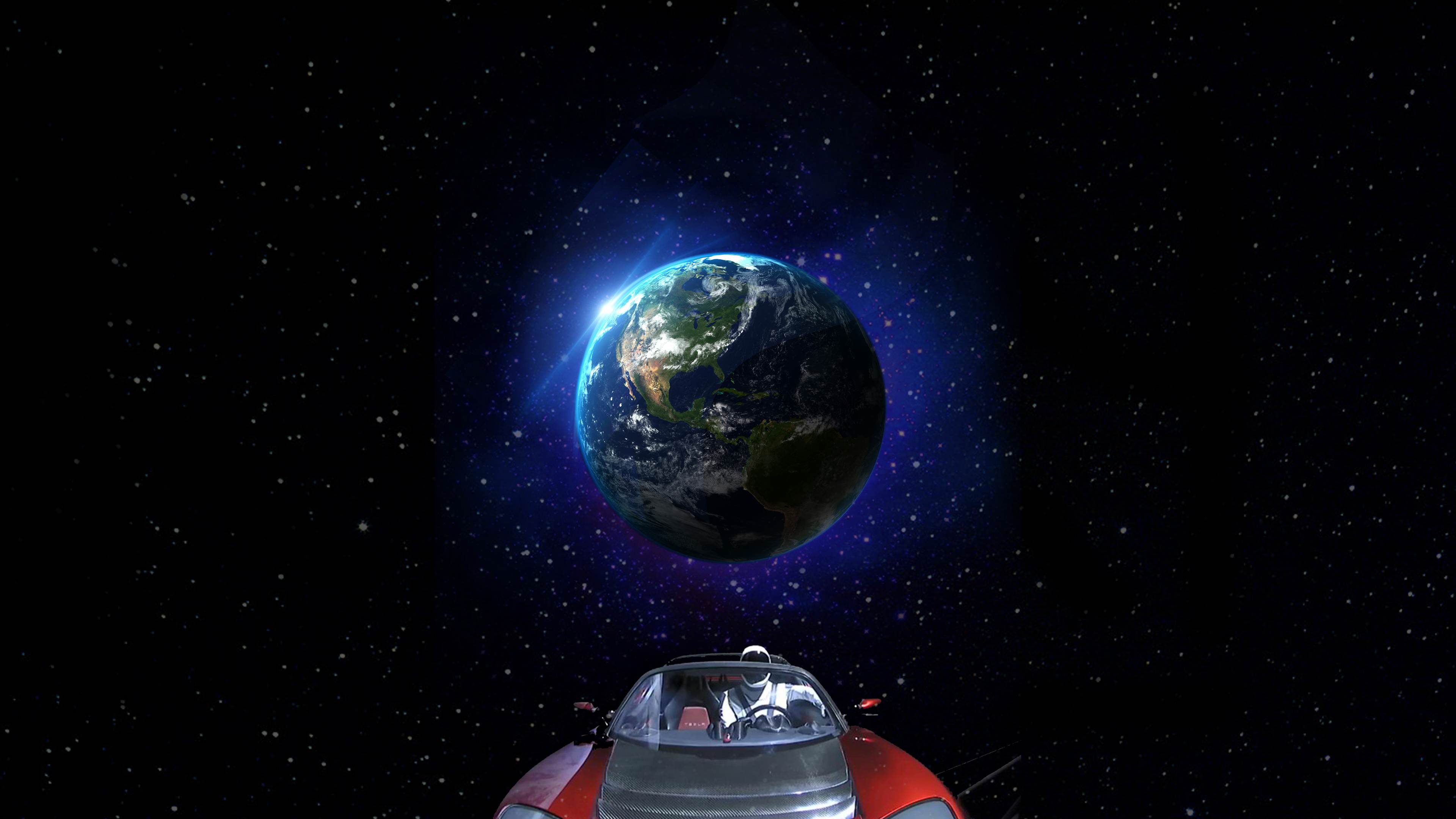 Tesla In Space Wallpapers Top Free Tesla In Space - space background 2 roblox