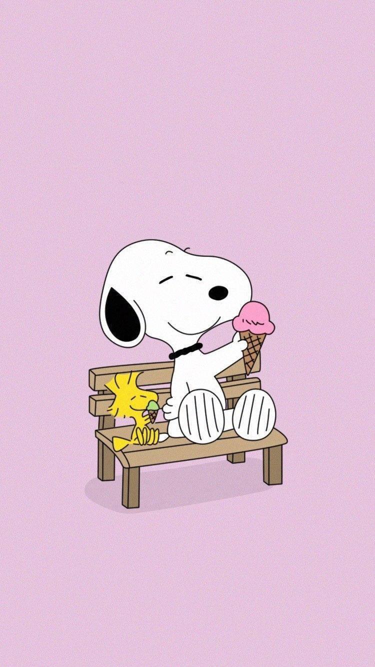 750x1334 Download Snoopy Wallpaper
