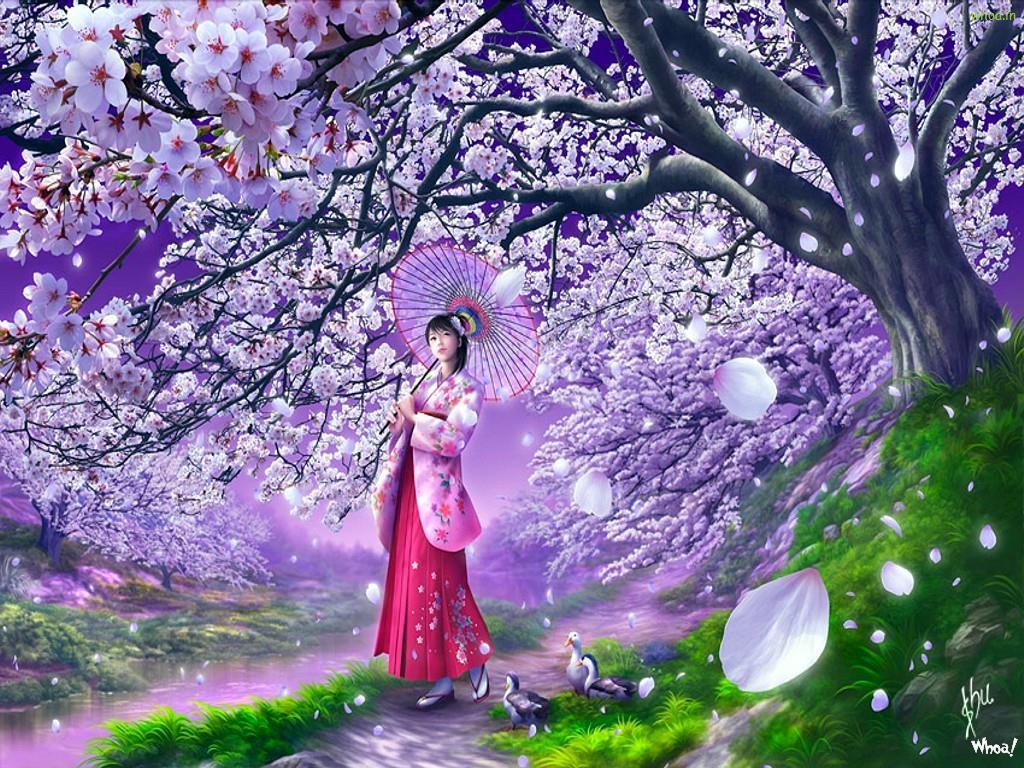 1024x768 Fantastic Dreamy Girl HD Wallpaper