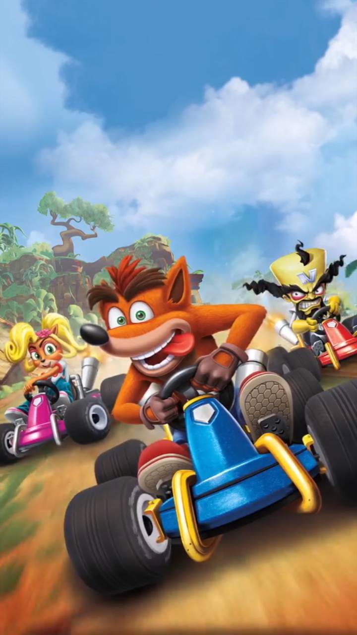 720x1280 Crash Bandicoot iPhone Wallpaper