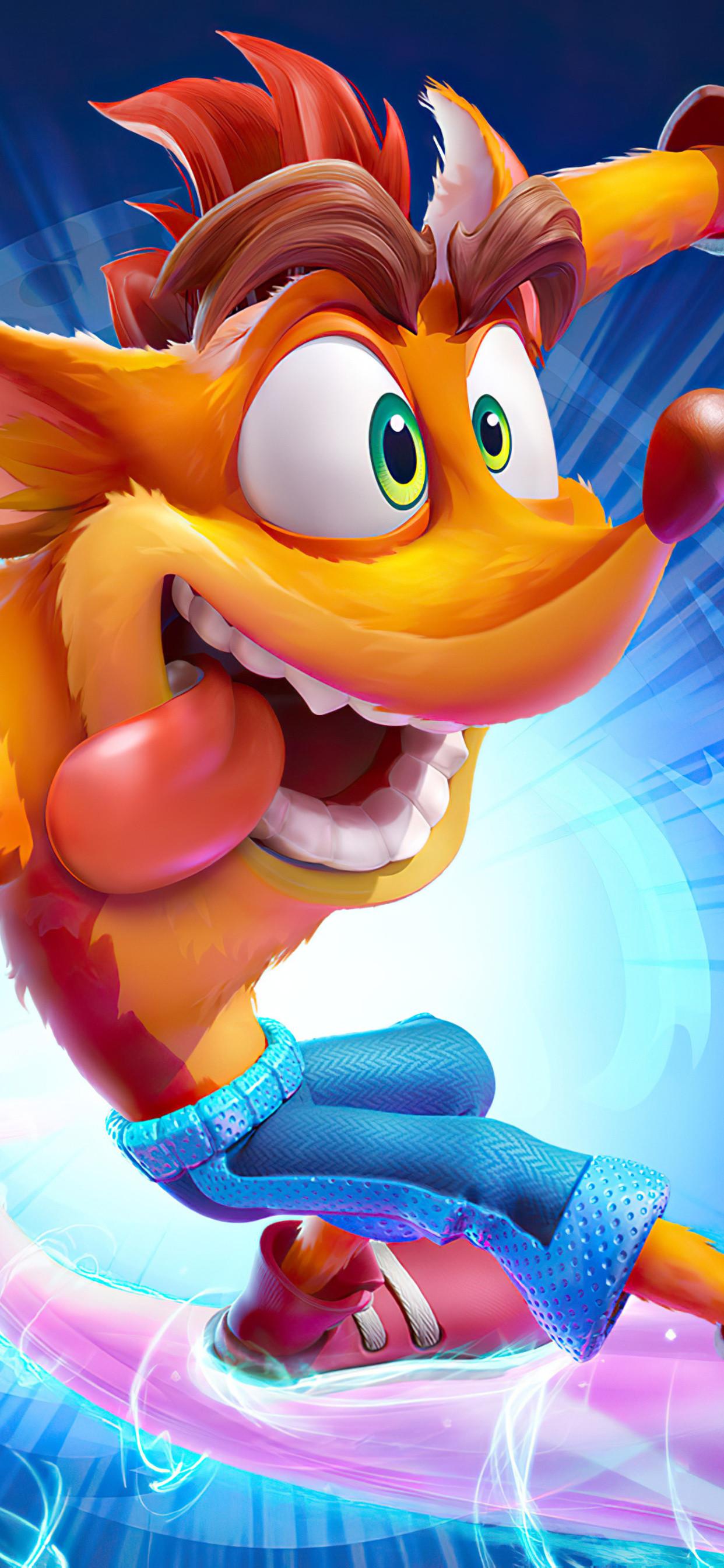 1242x2688 Crash Bandicoot 4 Its About Time iPhone XS MAX HD 4k Wallpaper, Image, Background, Photo and Picture