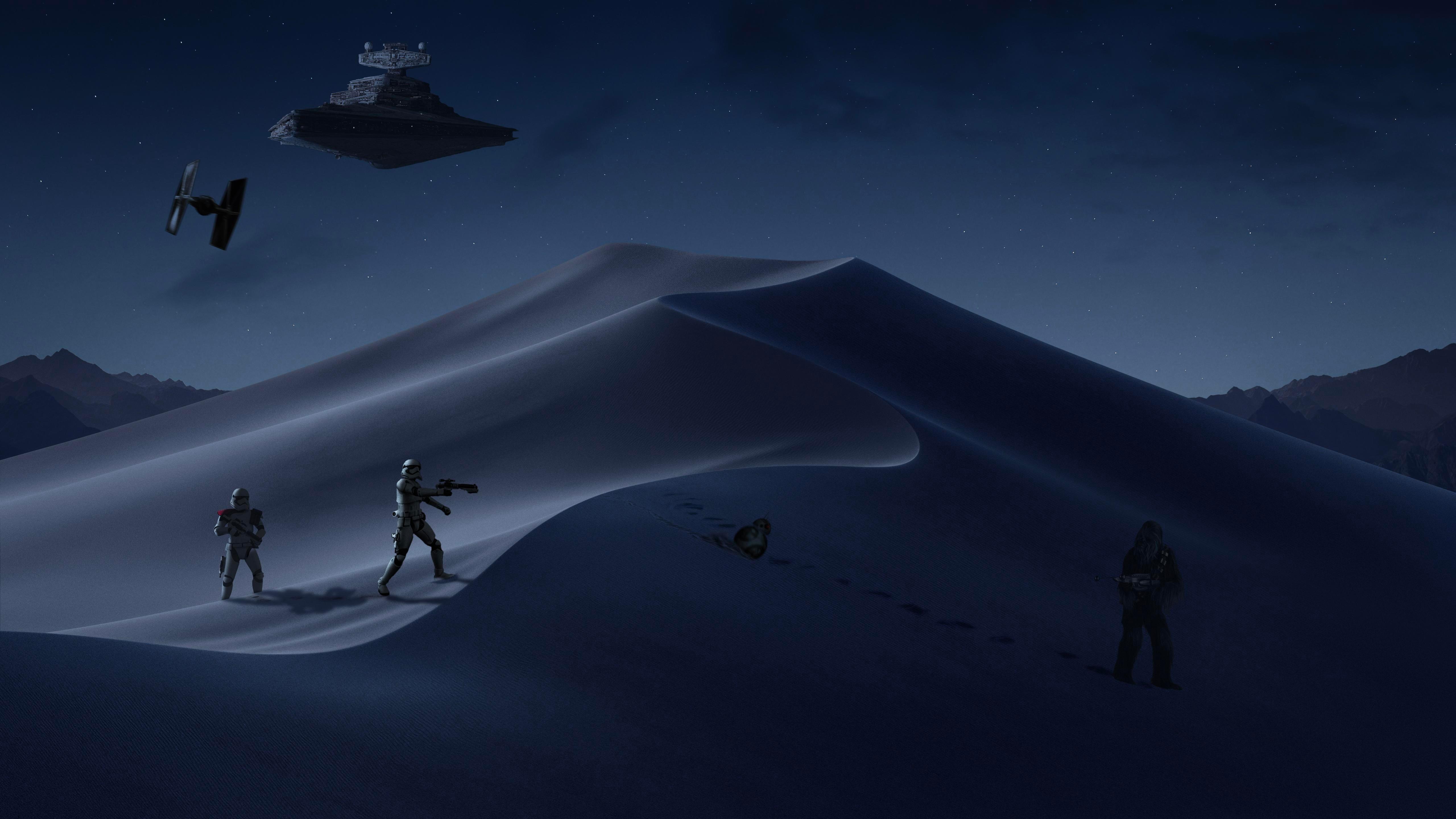 5120x2880 I had an idea, to combine apple wallpaper with a star wars twist. So here's my take on it!✨