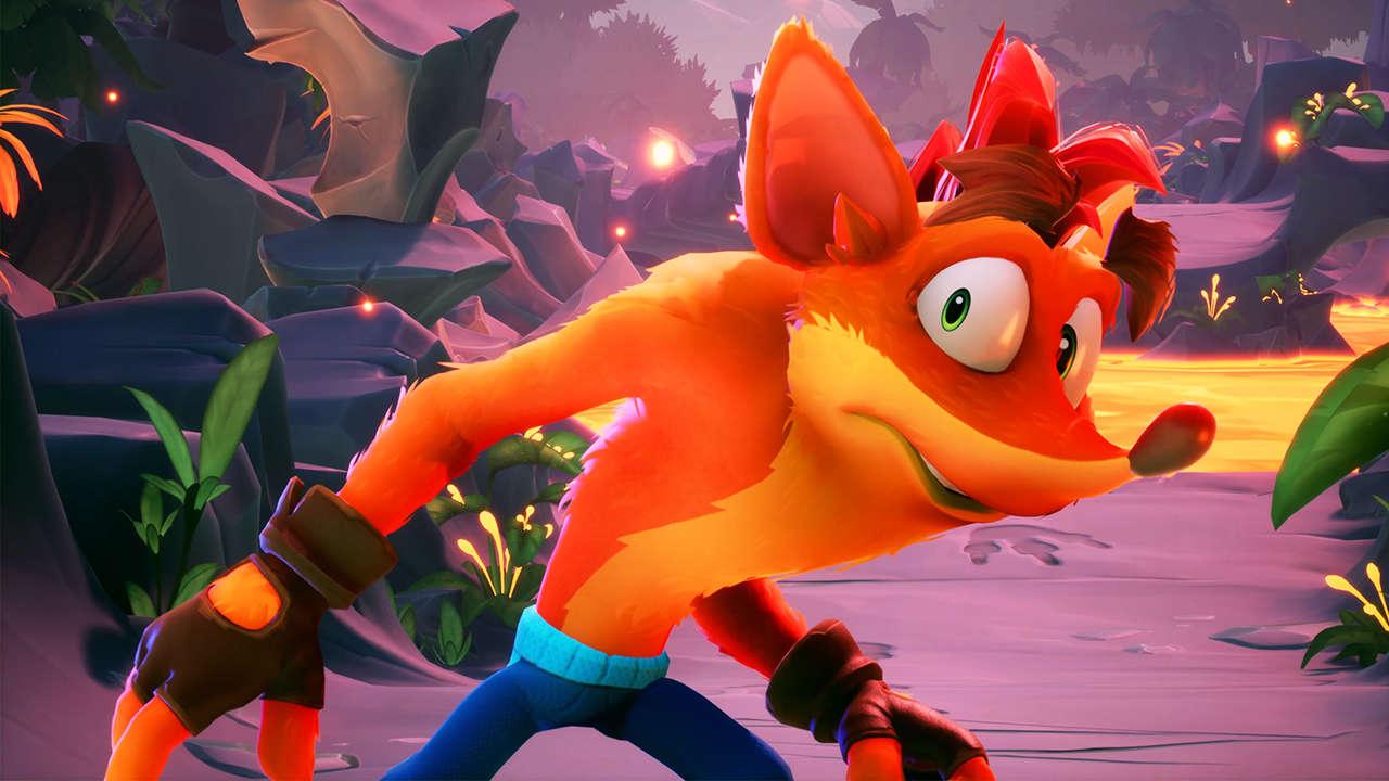 1280x720 GoNintendoTweet code on the website for Crash Bandicoot 4: It's About Time mentions Switch