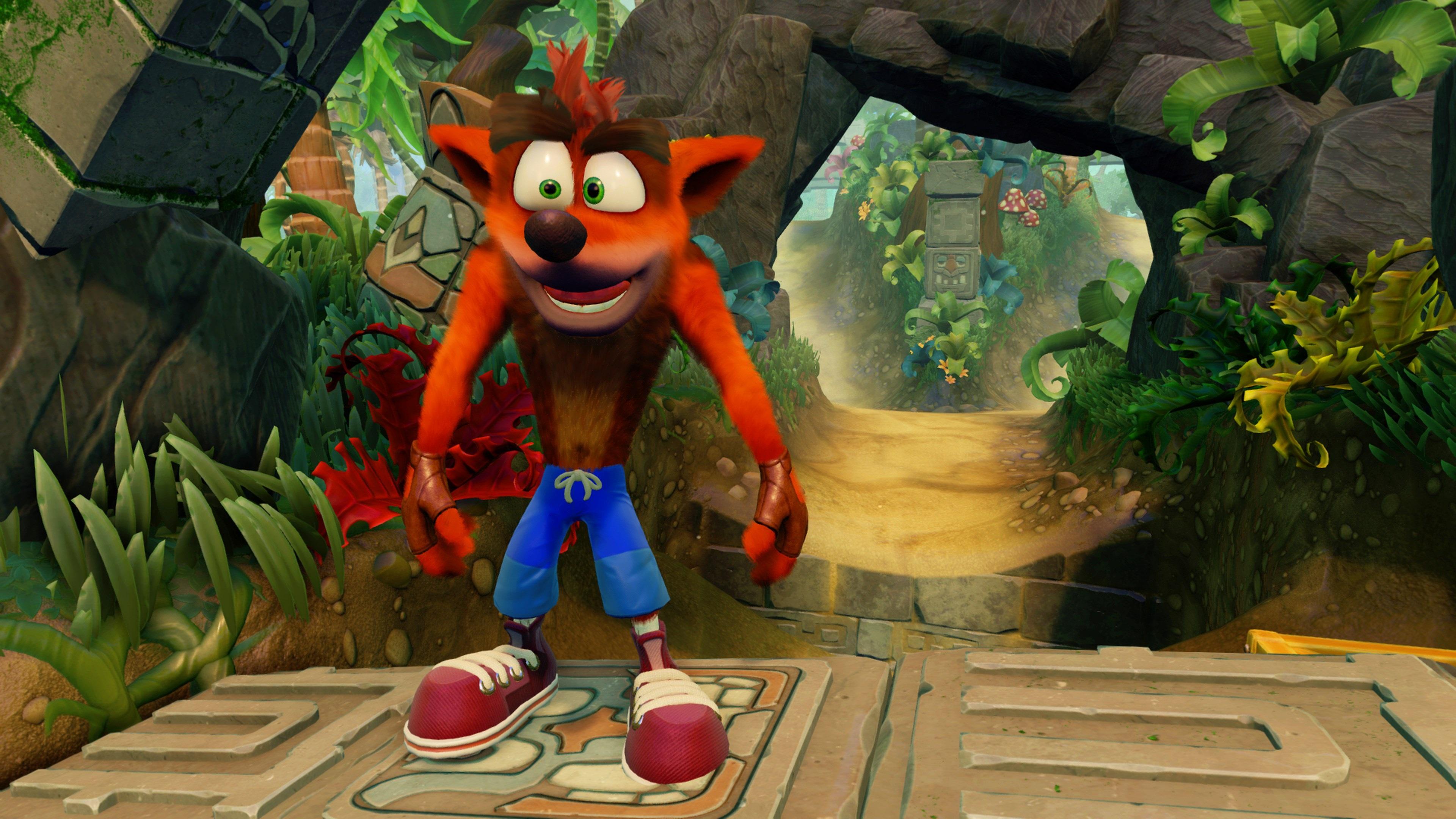 3840x2160 1366x966 Wallpaper for Desktop: crash bandicoot Gallery HD Wallpaper