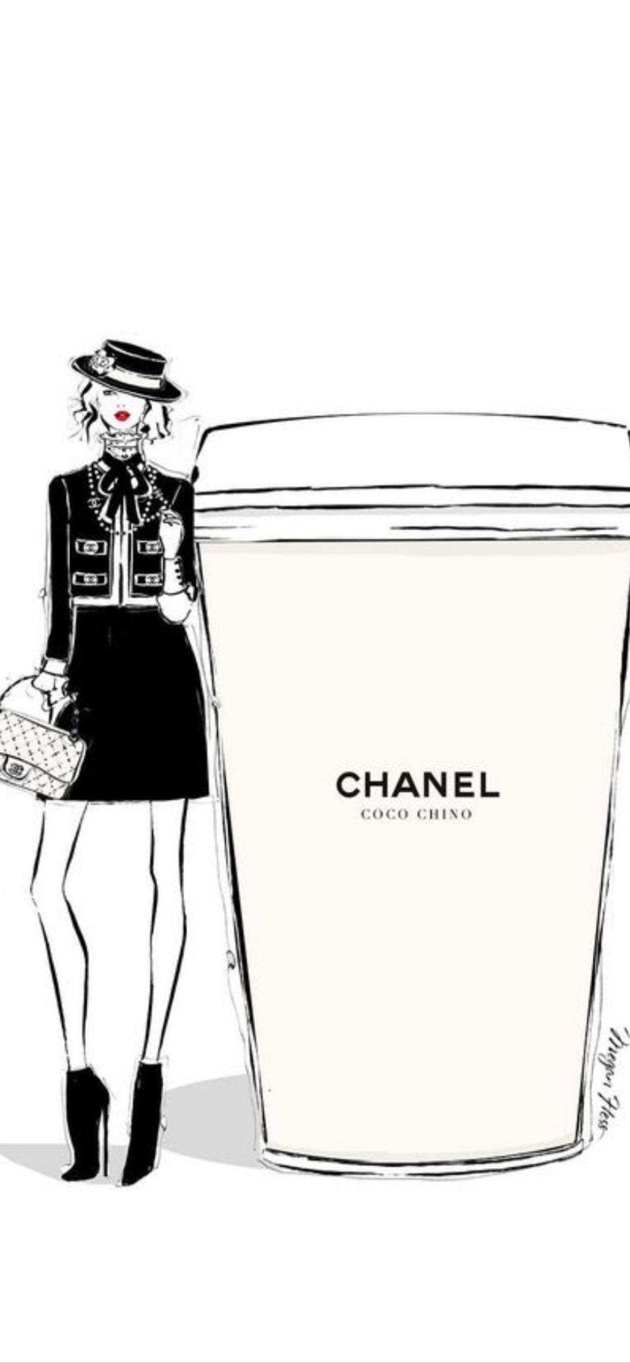 1284x2778 Latest Coco chanel iPhone HD Wallpaper