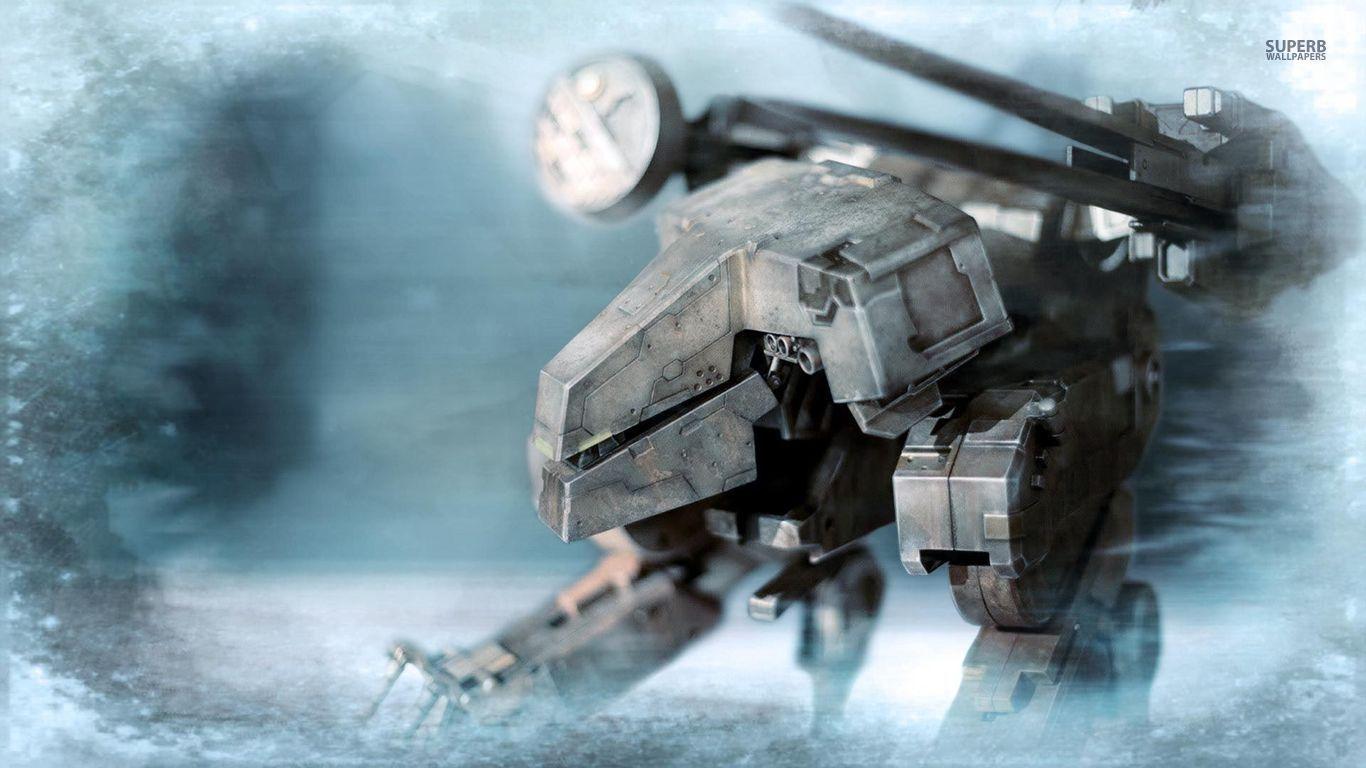 1366x768 Metal Gear Rex Wallpaper