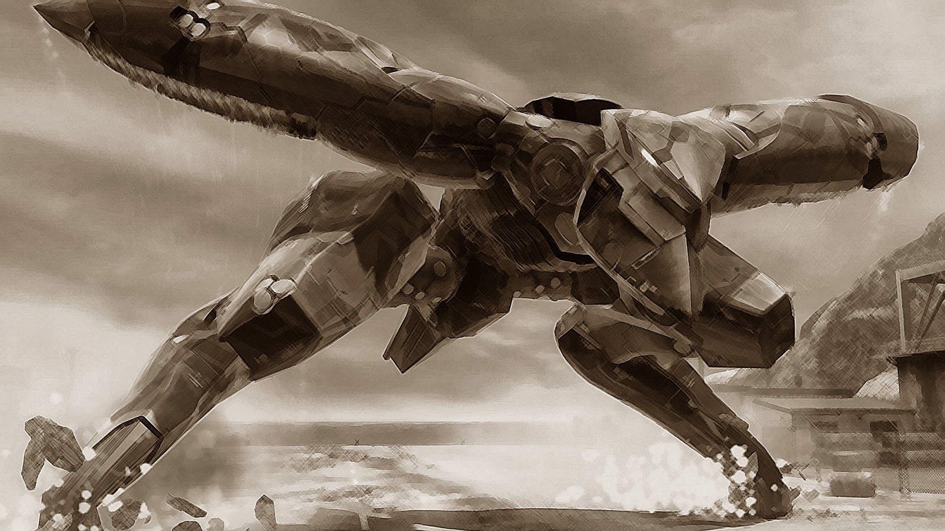 1920x1080 Top Metal Gear Ray Wallpaper FULL HD 1920×1080 For PC Background. Metal gear, Metal gear rex, Wallpaper