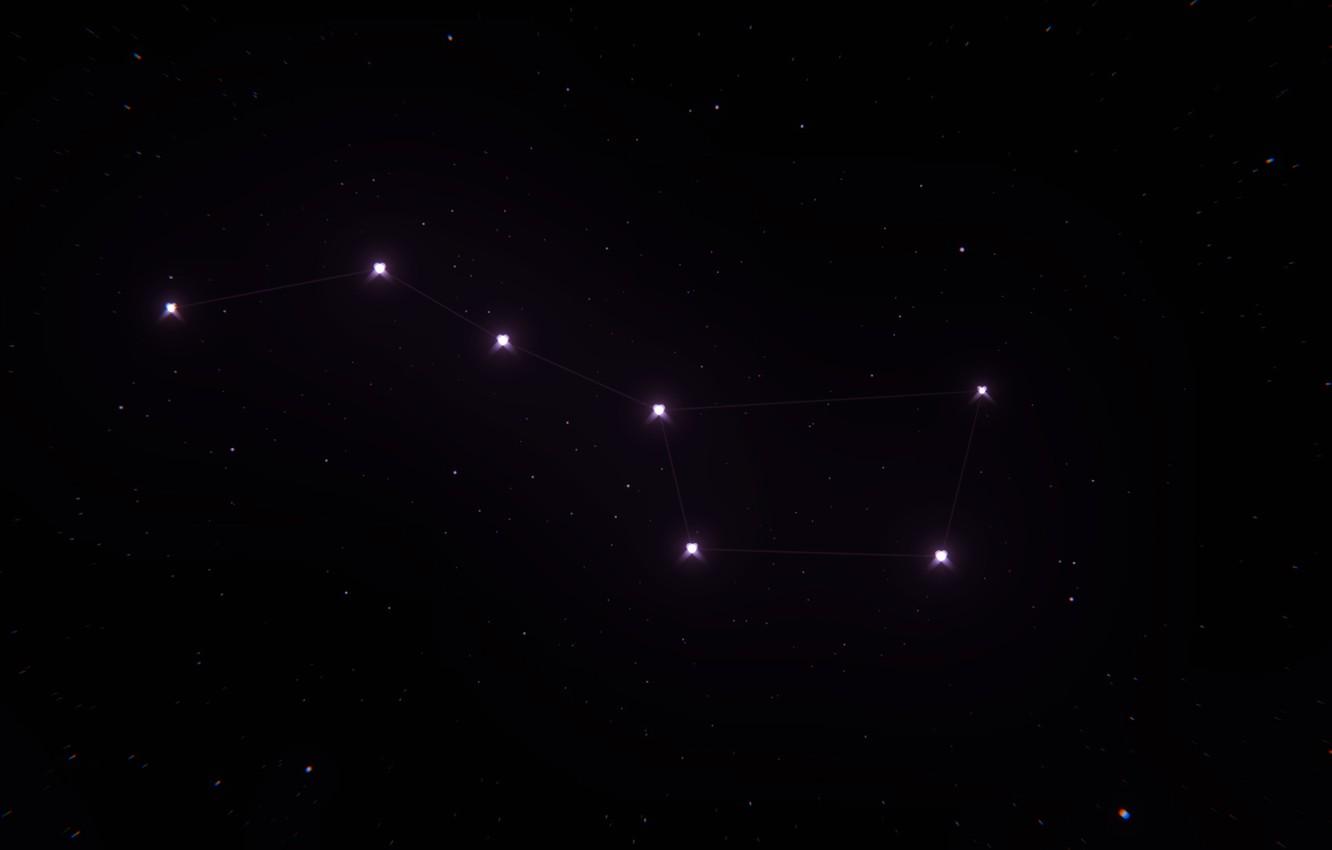 1332x850 Wallpaper The Big Dipper, Constellation, The Big Dipper, Big Dipper image for desktop, section космос