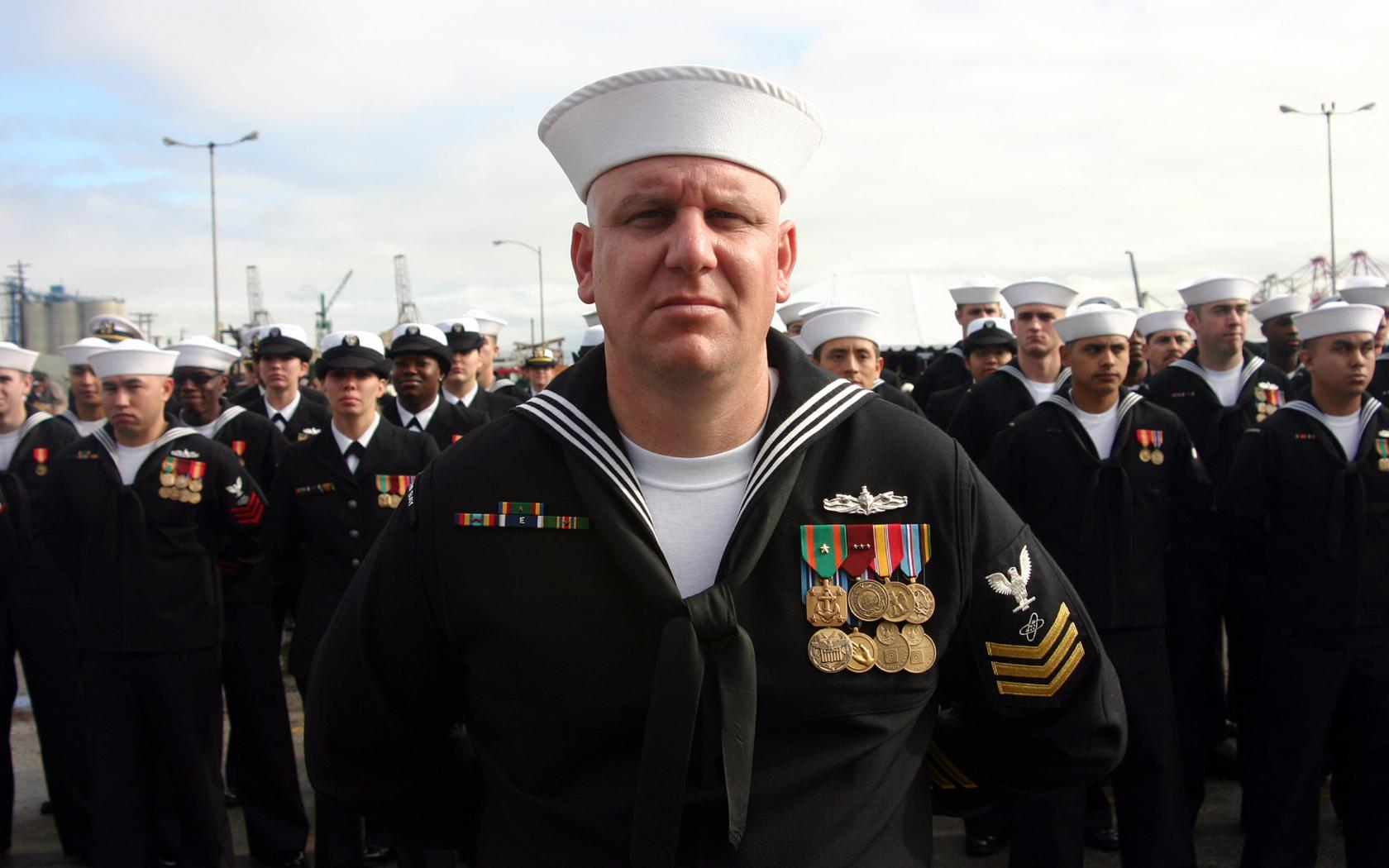 1680x1050 Free download File US Navy 012409 N 5191L 036 A Sailor assigned to the amphibious [2259x1500] for your Desktop, Mobile & Tablet. Explore Navy Sailor Wallpaper. Navy Sailor Wallpaper