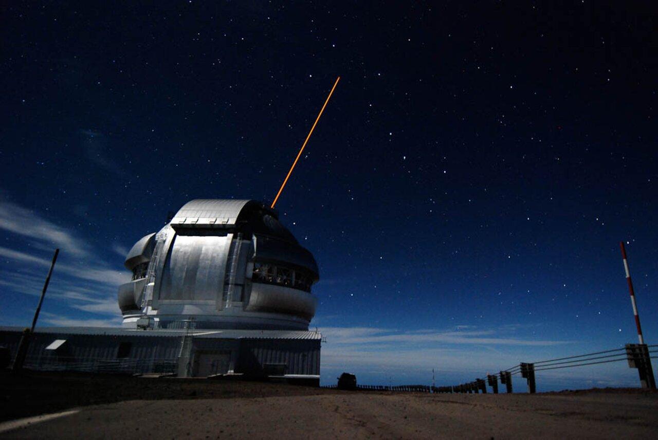 1280x856 Gemini North's Laser & the Big Dipper