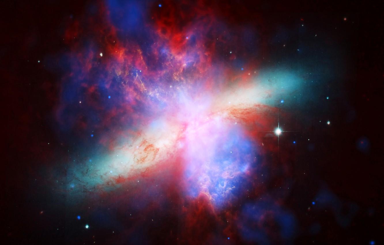 1332x850 Wallpaper stars, galaxy, constellation, M The Big Dipper, Cigar image for desktop, section космос