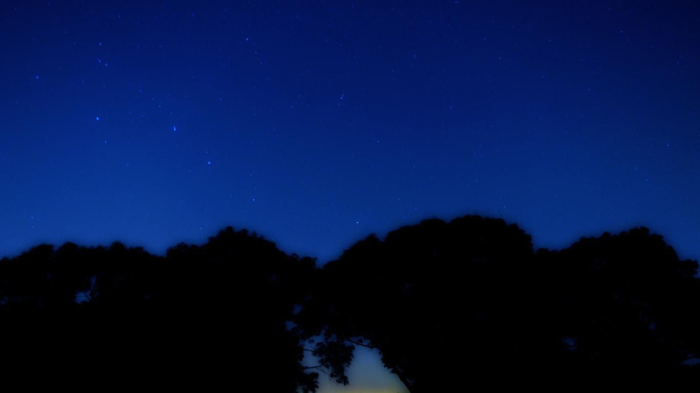 1366x768 The constellation of the Big dipper Desktop wallpaper 1366x768