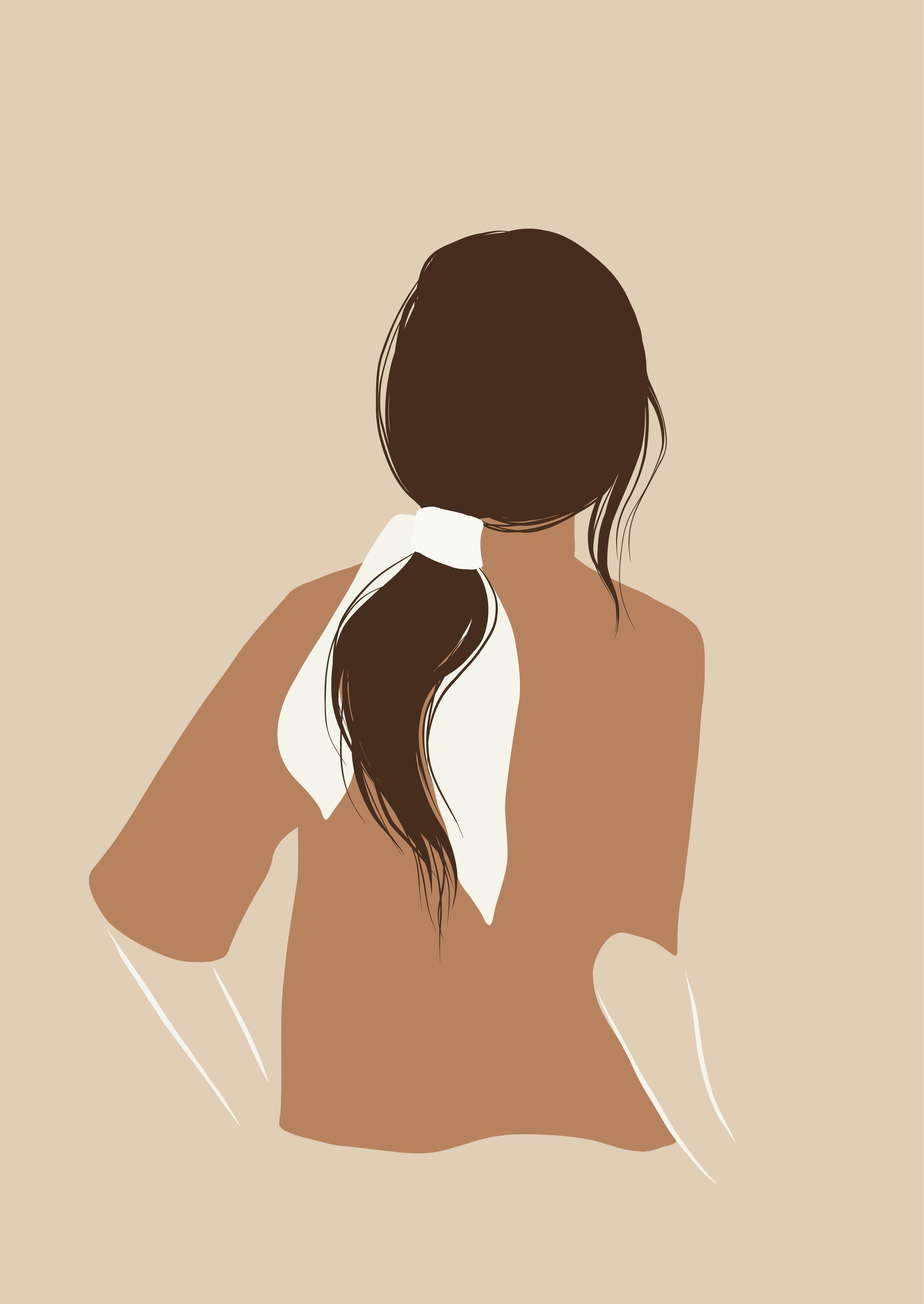 2481x3500 Modern Minimalism: Palette Print 2. The Design Kollective. Art gallery wall, Illustration art girl, Girls cartoon art