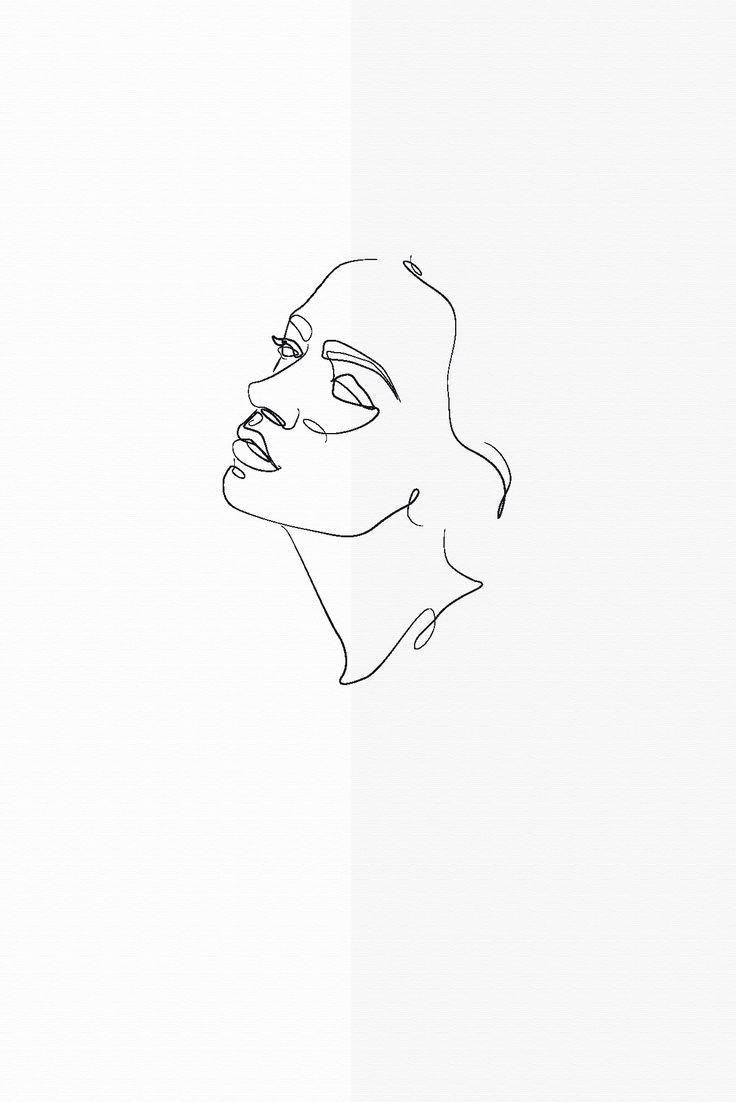 736x1104 Minimalist Drawings Line Art and Simple Sketches. Arte minimalista, Papel tapiz abstracto, Fondos de escritorio minimalista