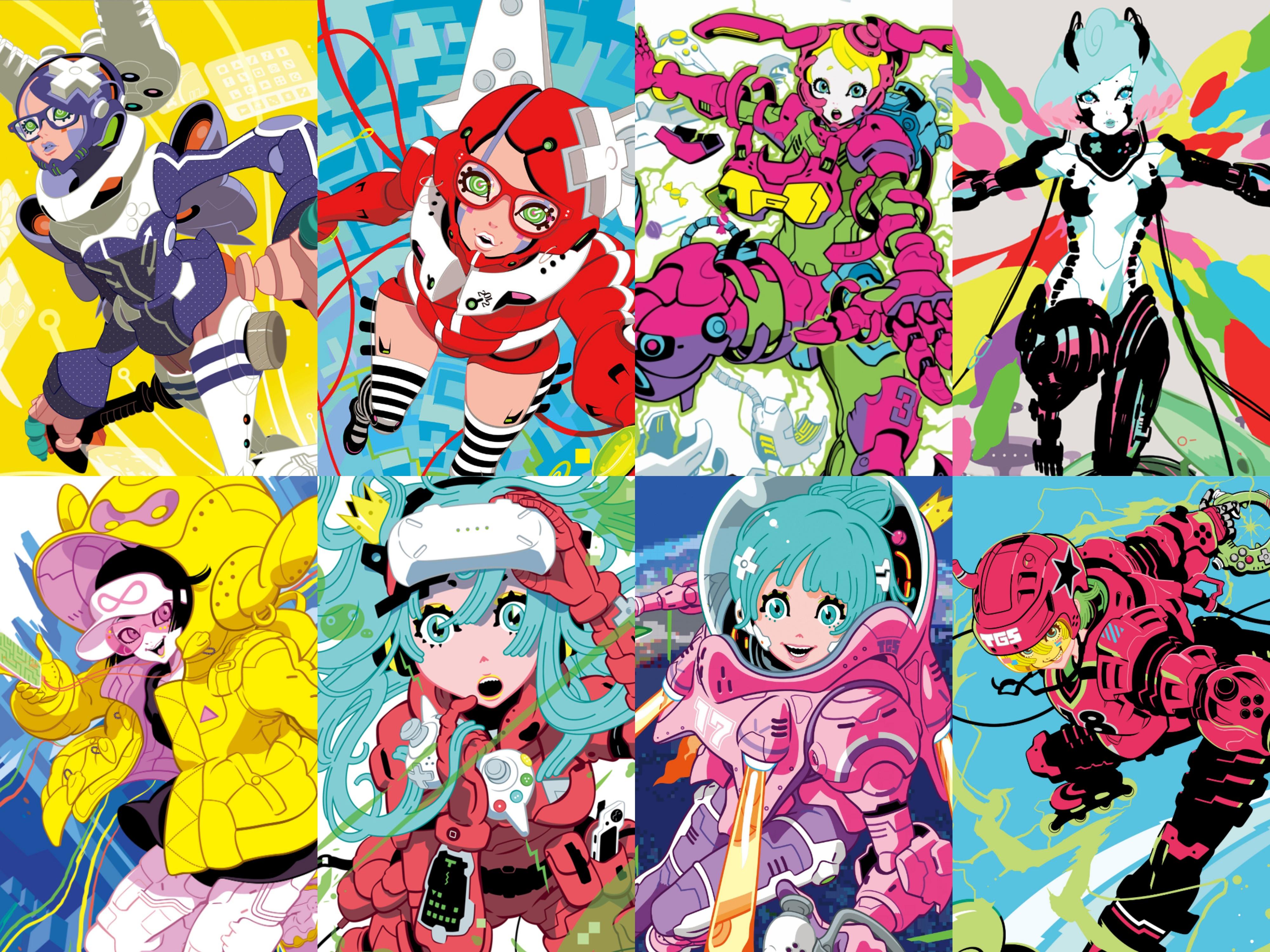 4000x3000 Tokyo Game Show Posters (Art 042 & Drawn 003 Wallpaper)