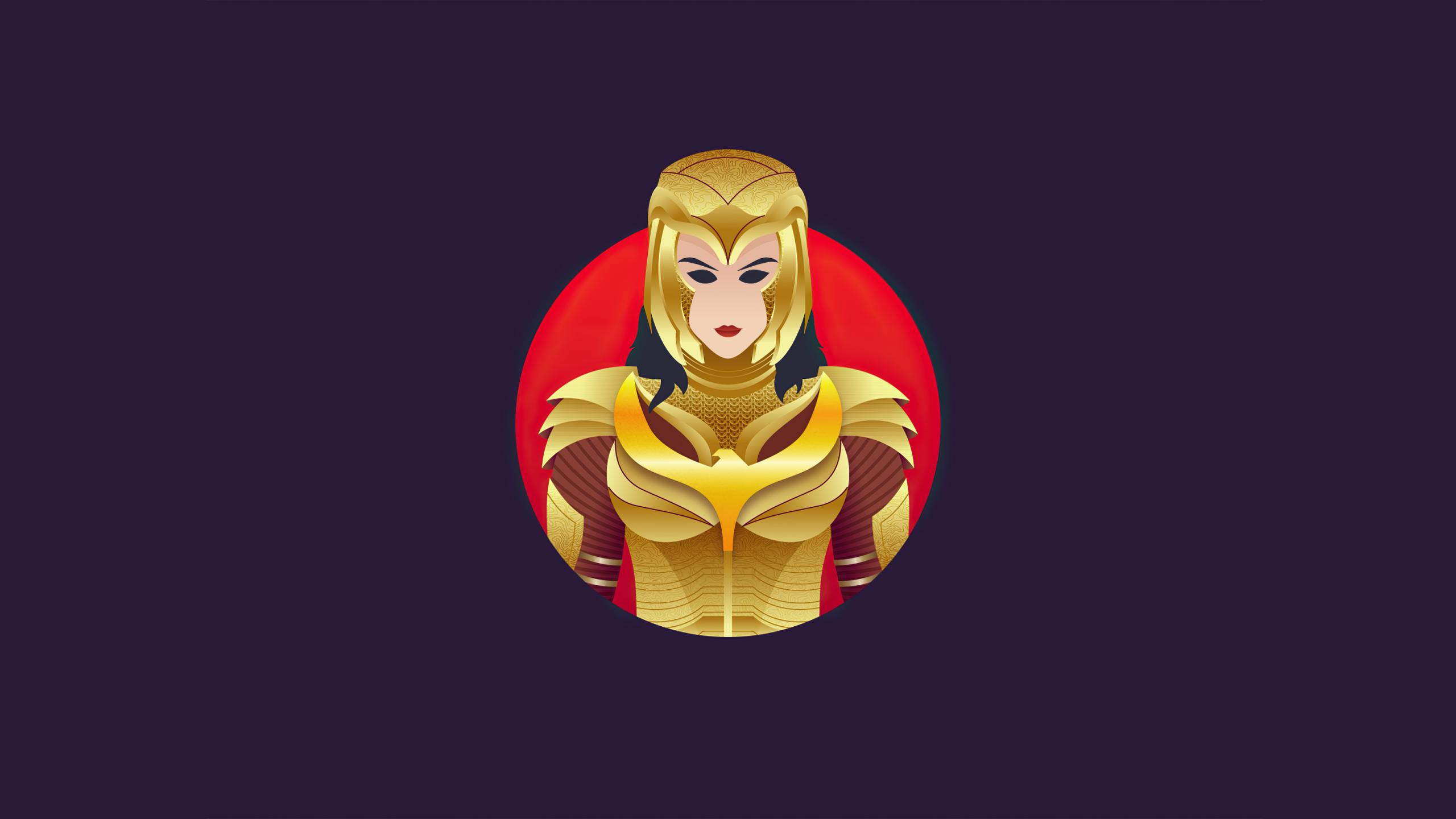 2560x1440 4K Wonder Woman Minimalism 2020 1440P Resolution Wallpaper, HD Superheroes 4K Wallpaper, Image, Photo and Background