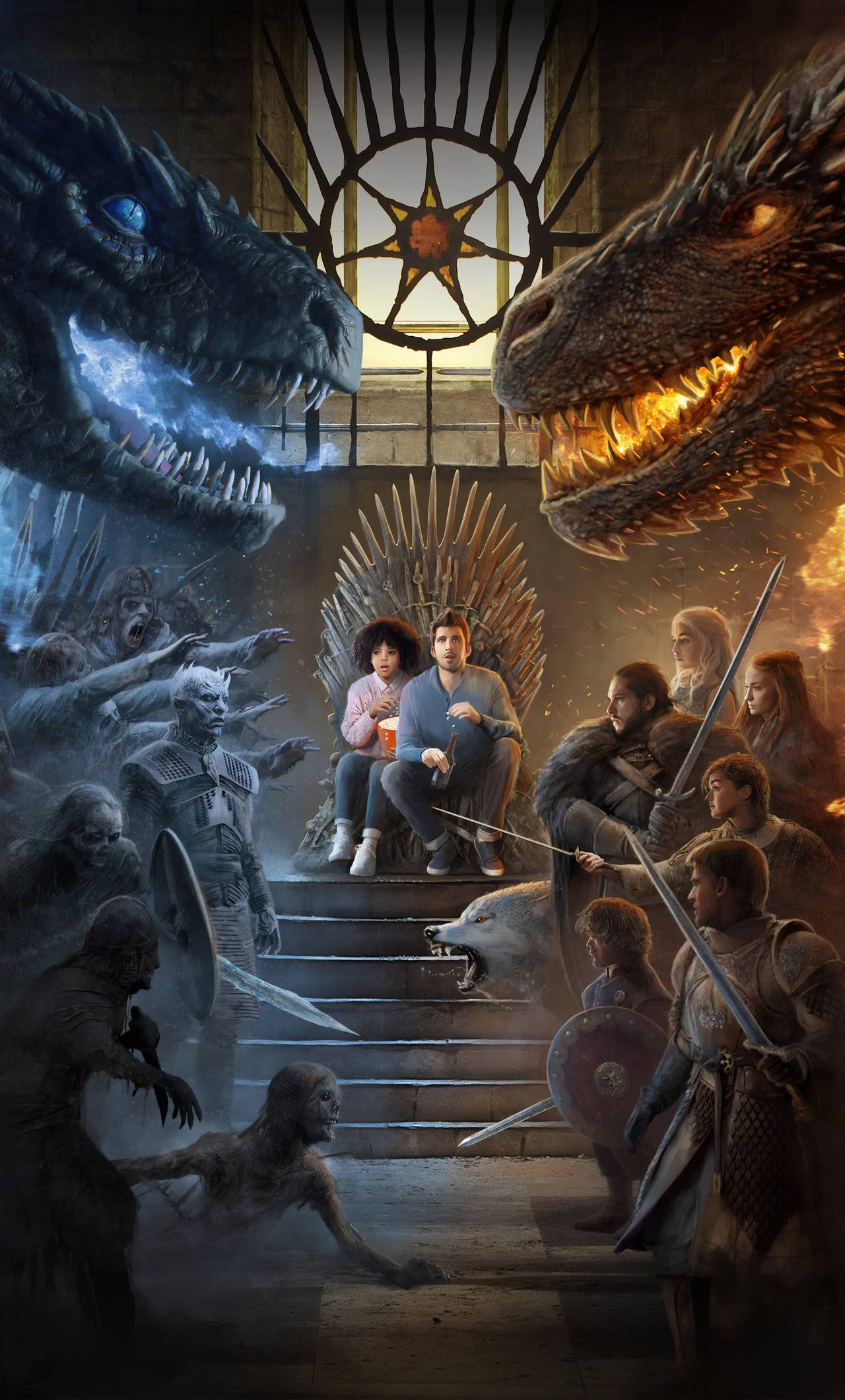 1280x2120 Game Of Thrones Fan Artwork iPhone HD 4k Wallpaper, Image, Background, Photo and Picture
