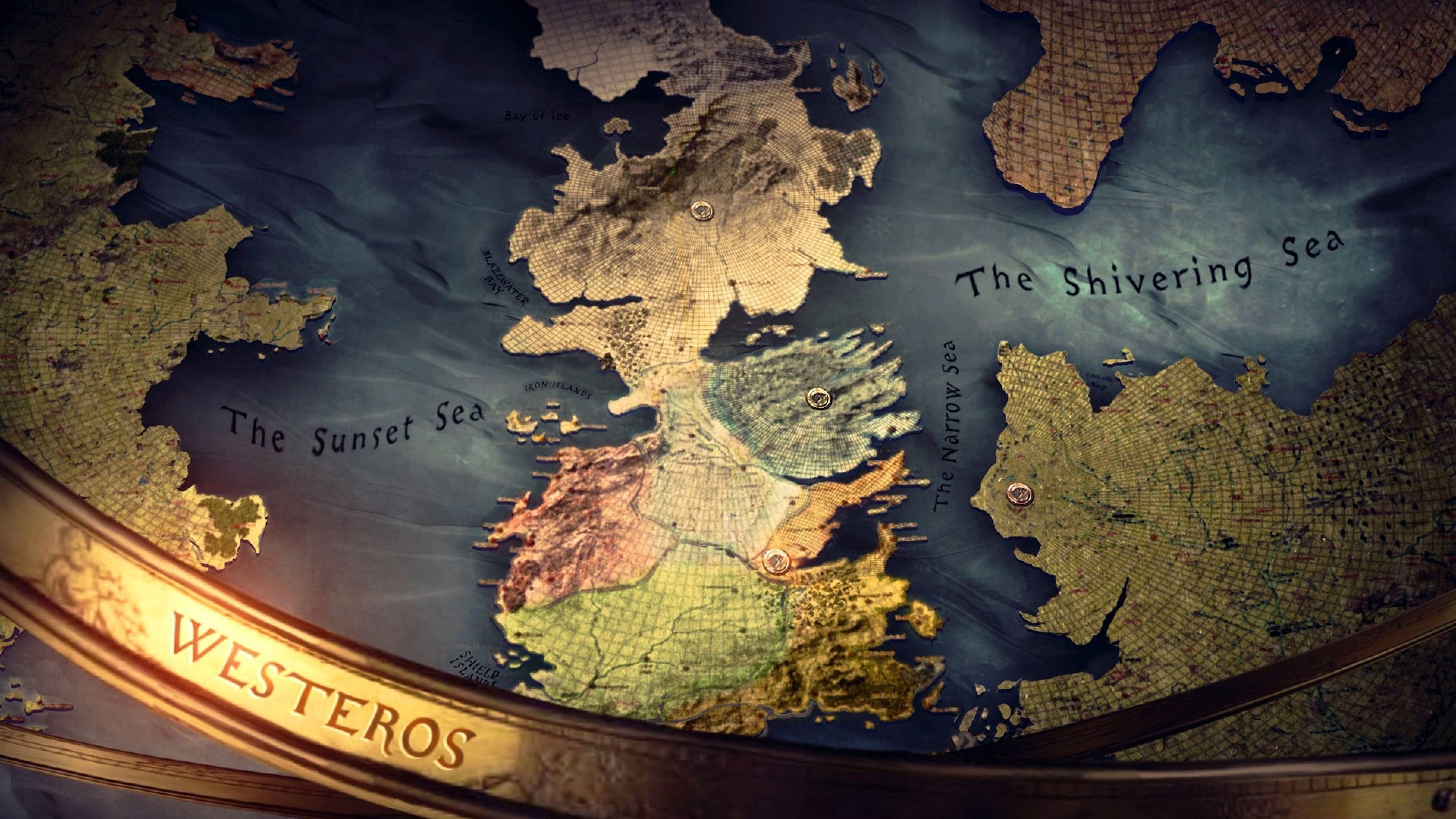 3840x2160 Westeros Map Game Of Thrones Tv Show Wallpaper 4K Wallpaper, HD Movies 4K Wallpaper, Image, Photo and Background