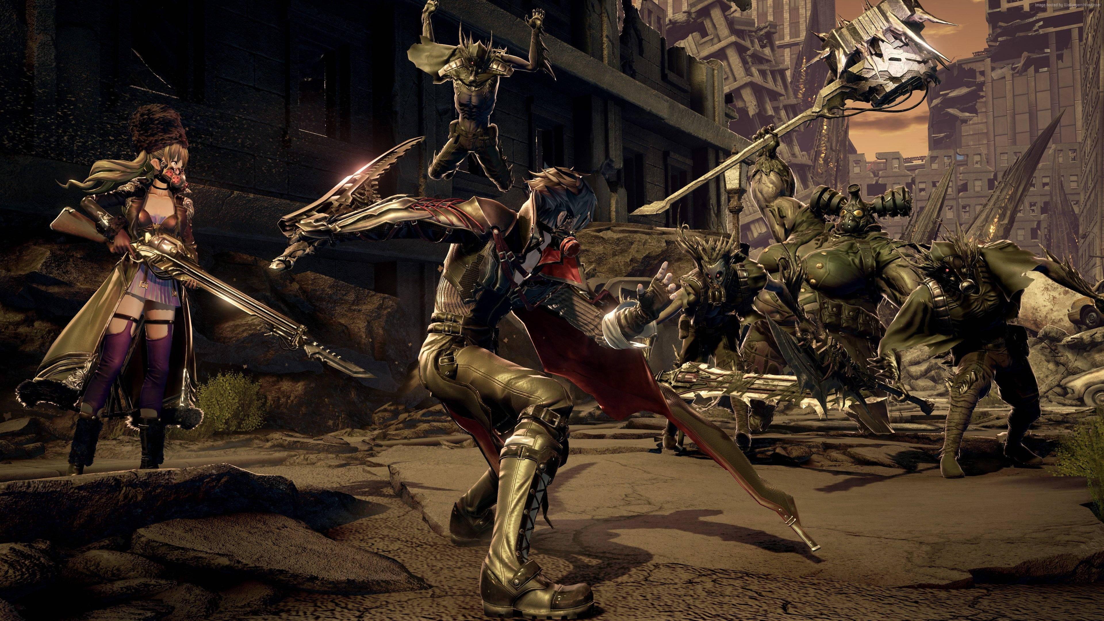 3840x2160 Download HD Wallpaper: Tokyo Game Show 4k, Code Vein Wallpaper