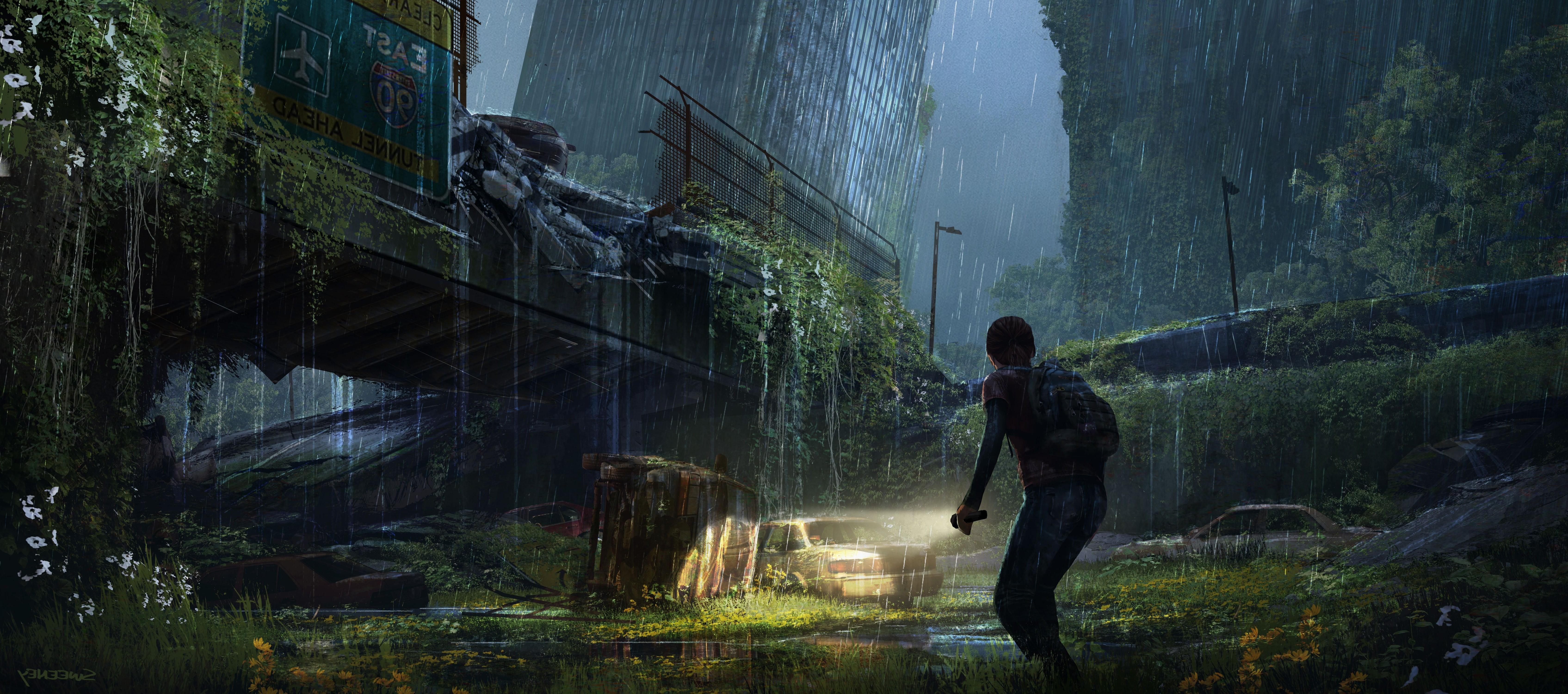 6780x3000 The Last Of Us, Concept Art, Video Games Wallpaper HD / Desktop and Mobile Background