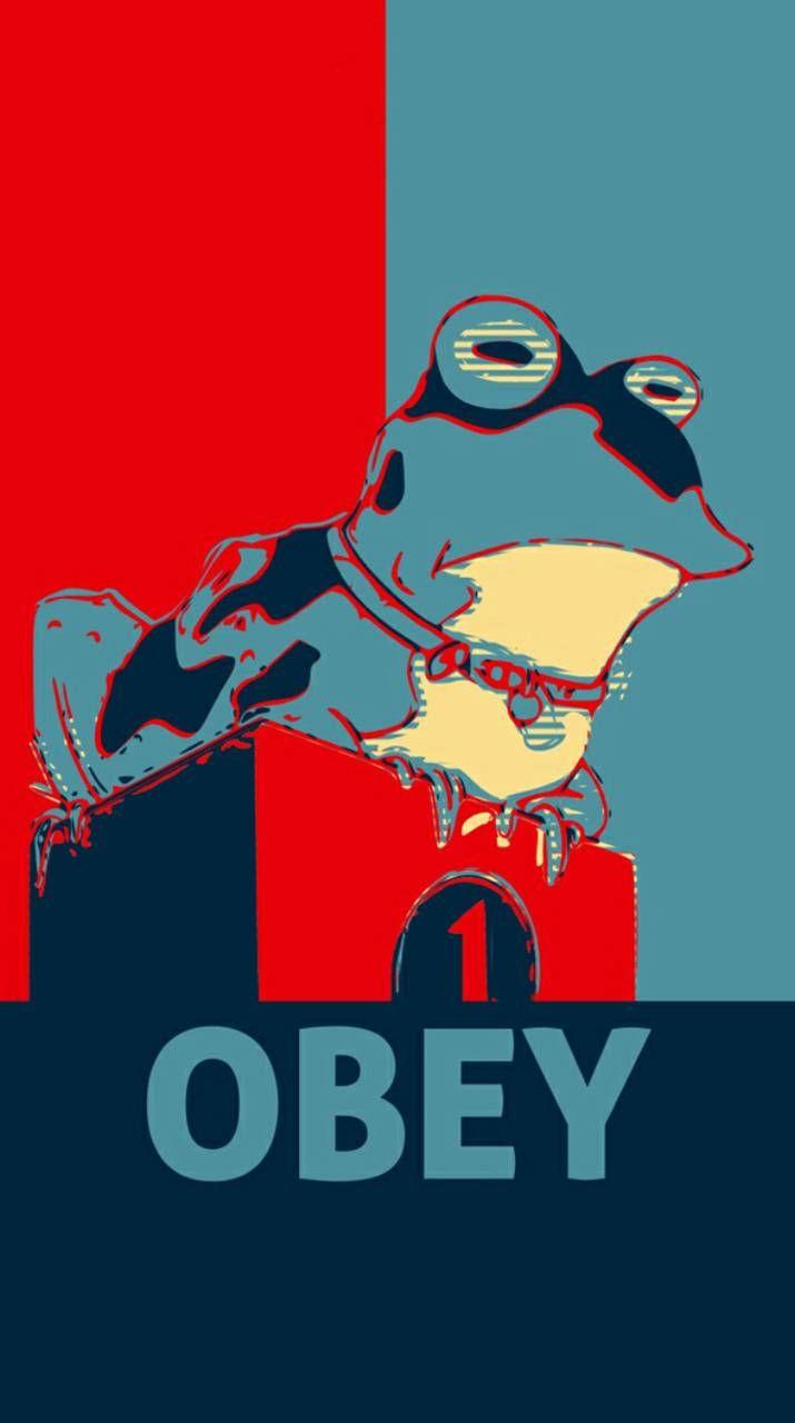 715x1280 Trippy Obey Wallpaper