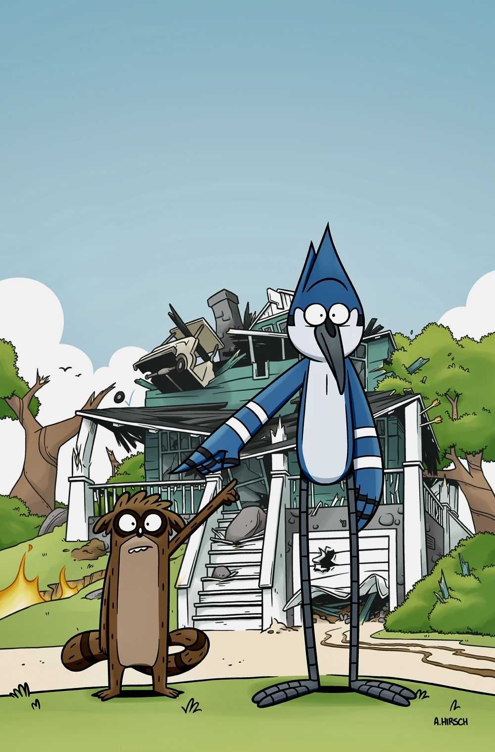 1000x1517 Regular Show Wallpaper