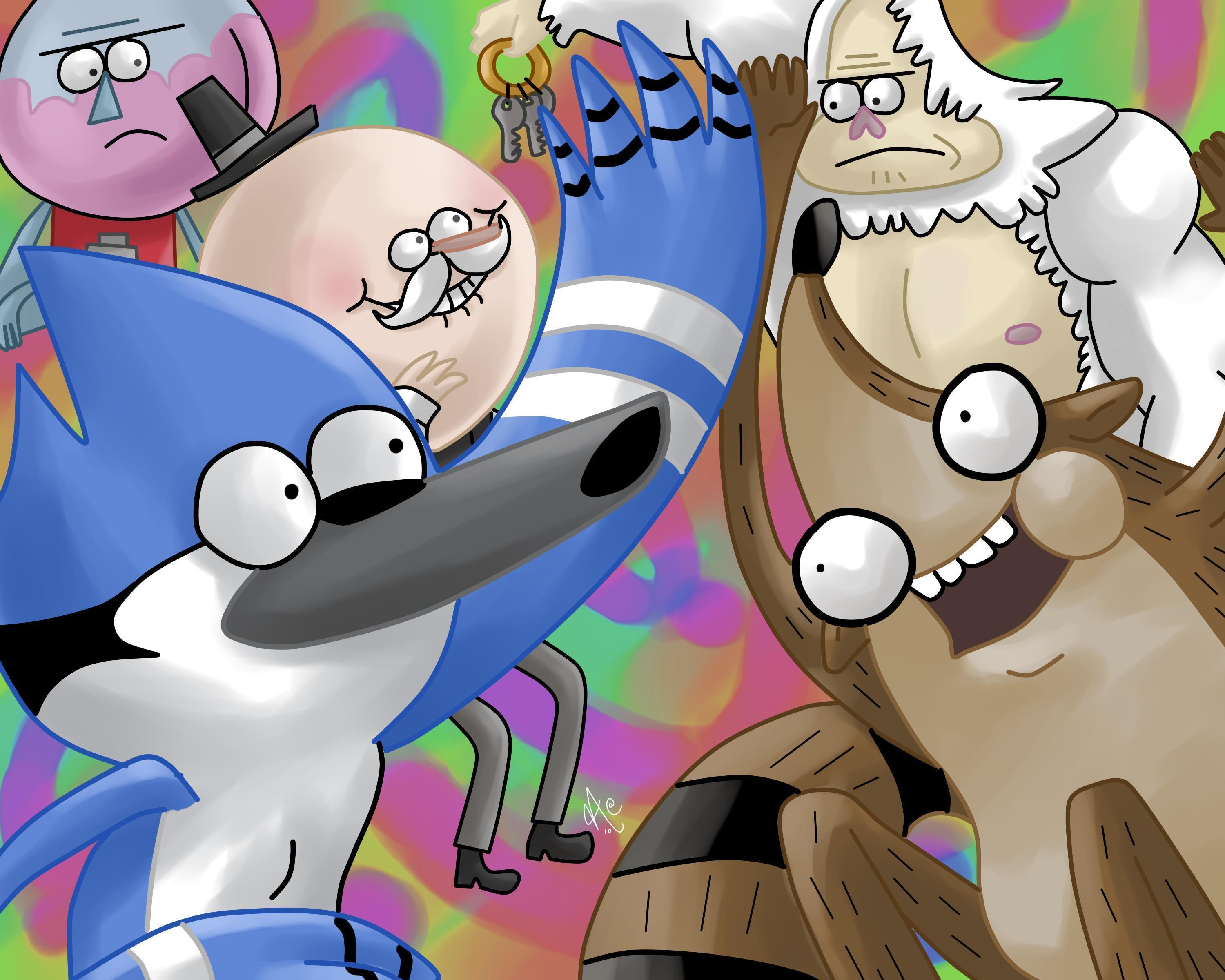 3000x2400 Regular Show HD Wallpaper