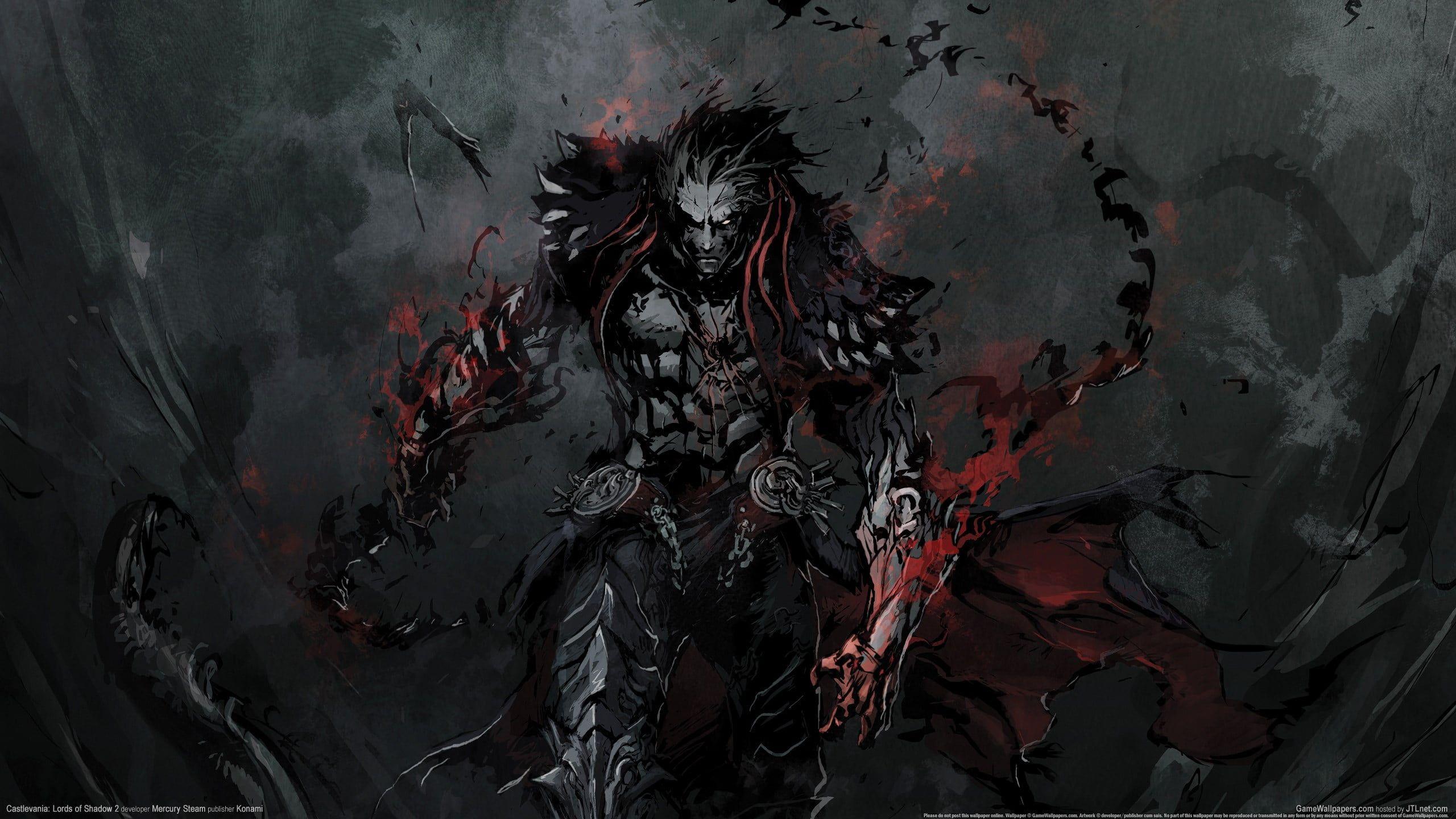 2560x1440 monster digital wallpaper #Castlevania video games #artwork Castlevania: Lords of Shadow 2 K #wa. Castlevania lord of shadow, Digital wallpaper, Lord of shadows