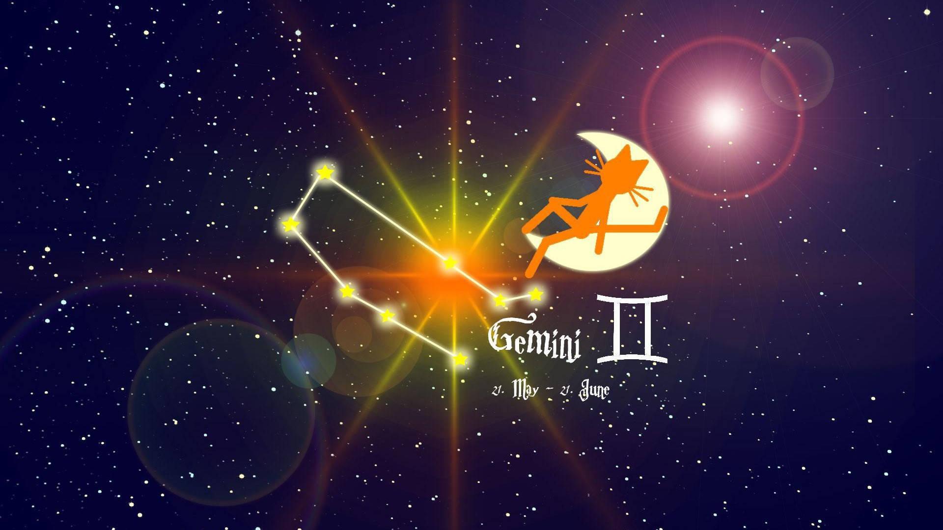 1920x1080 Download Gemini Zodiac Constellation Wallpaper