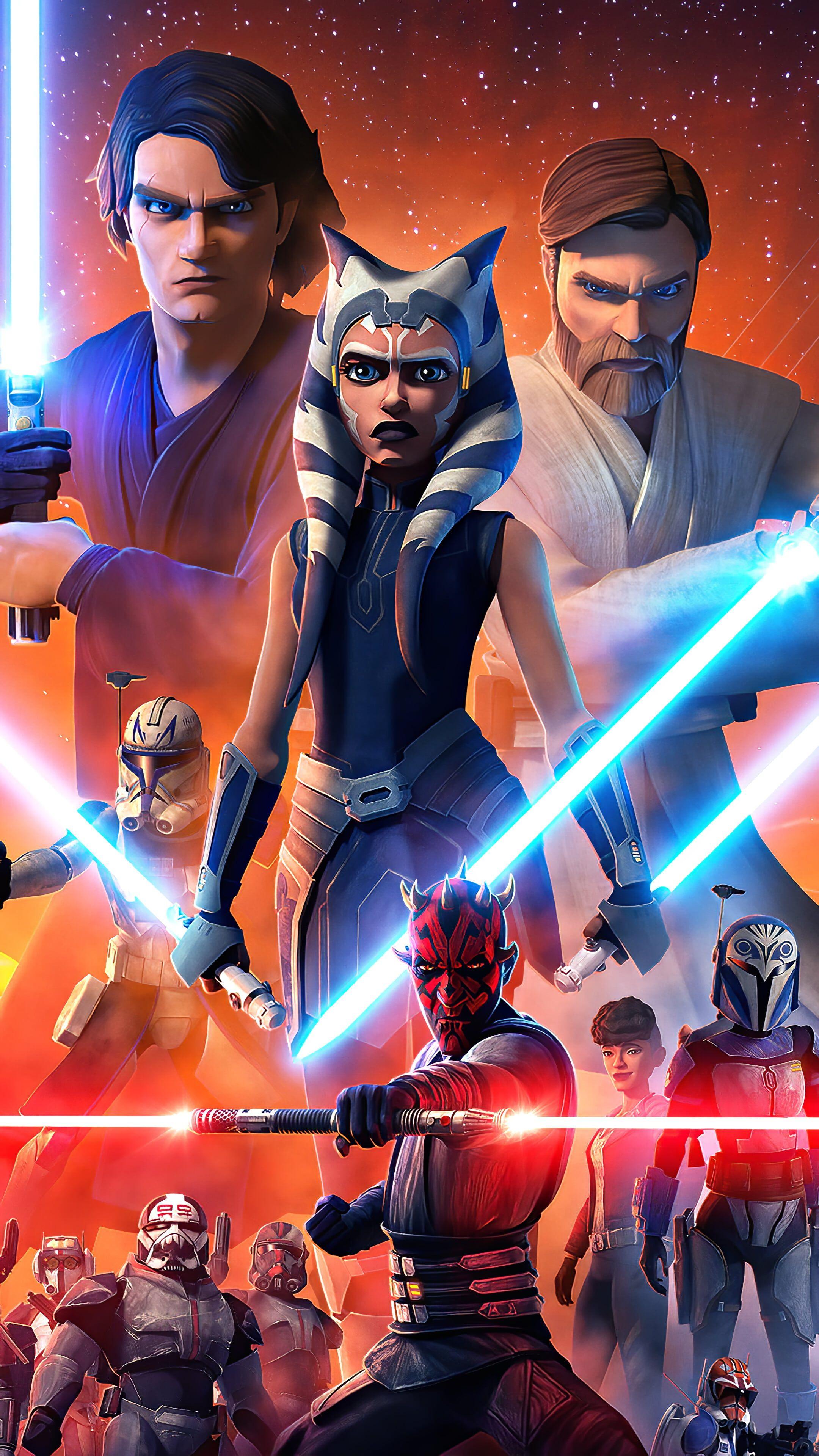 2160x3840 Darth Maul Star Wars Franchise Wallpaper