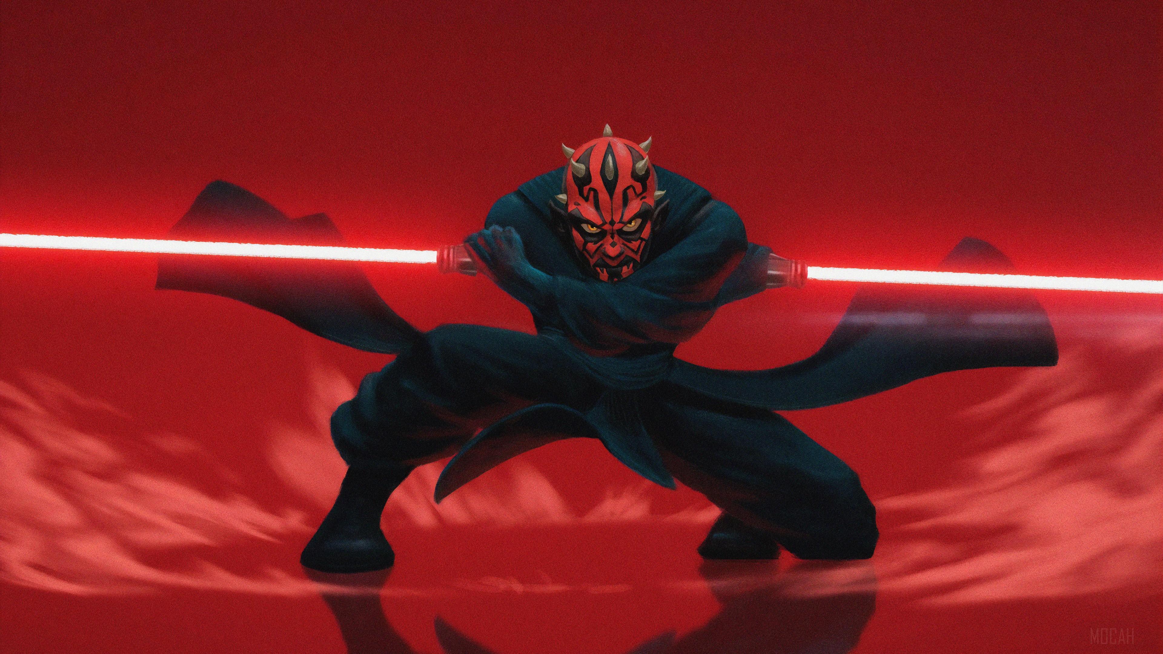 3840x2160 Darth Maul 4k Gallery HD Wallpaper