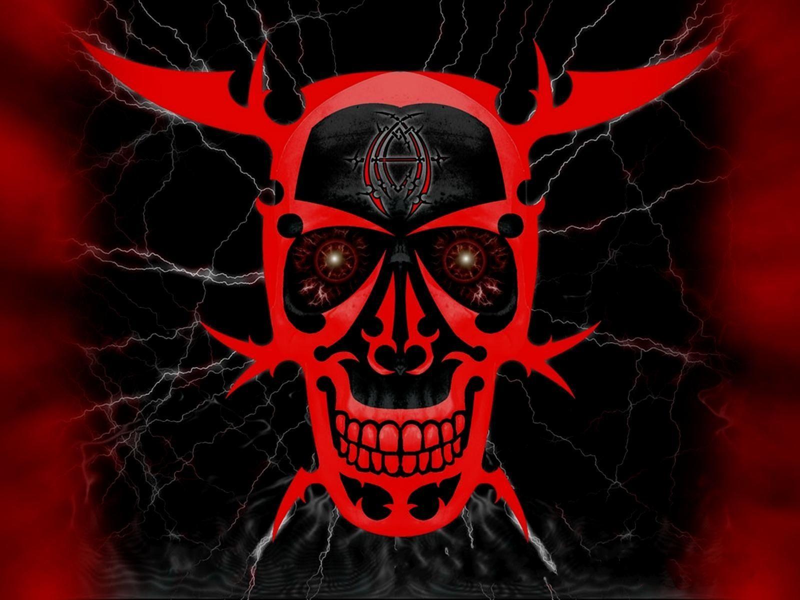 1600x1200 Evil Demon Skulls Wallpaper