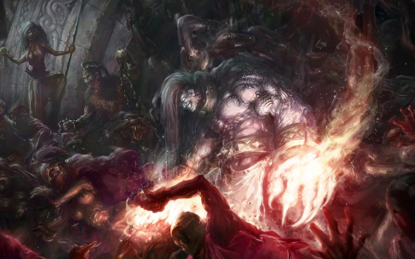 1440x900 Free download Demons wallpaper 3D Monsters wallpaper Wallpaper Download [1600x900] for your Desktop, Mobile & Tablet. Explore Demon Wallpaper HD. Scary Demon Wallpaper, Female Demon Wallpaper, Evil Demon Wallpaper