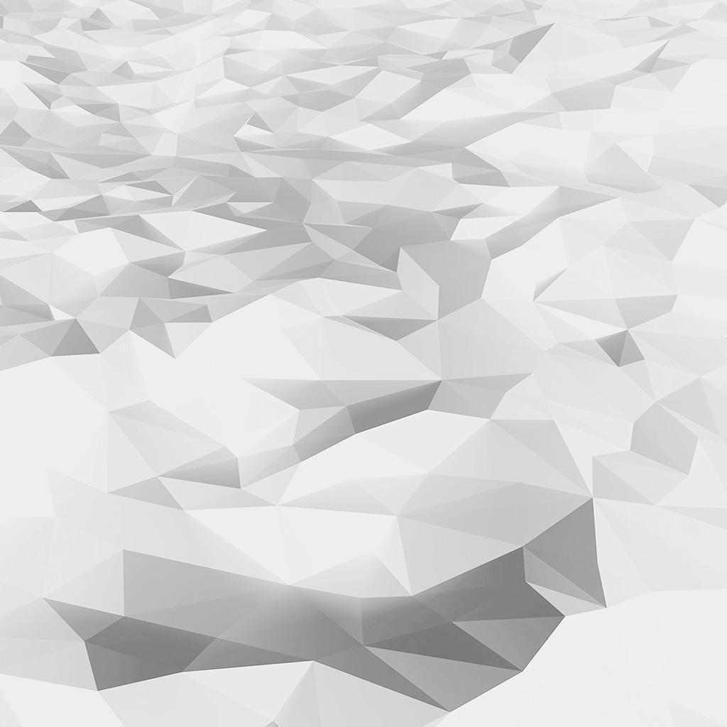 1024x1024 Low Poly Art White Pattern