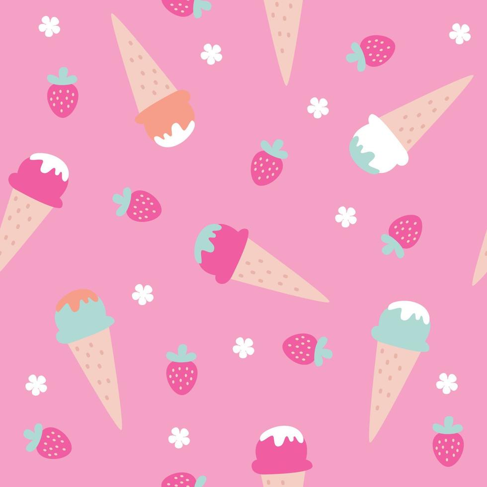 Cute Pink Ice Cream Wallpapers Top Free Cute Pink Ice Cream