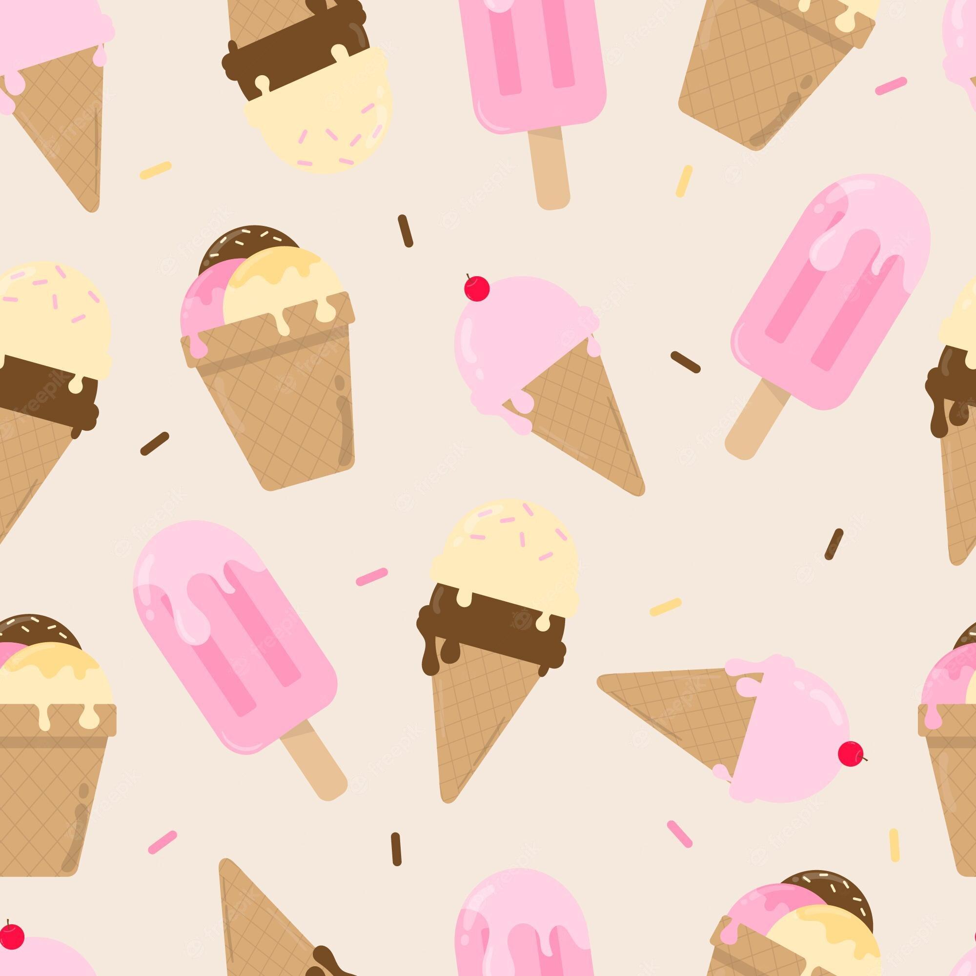 Cute Pink Ice Cream Wallpapers Top Free Cute Pink Ice Cream