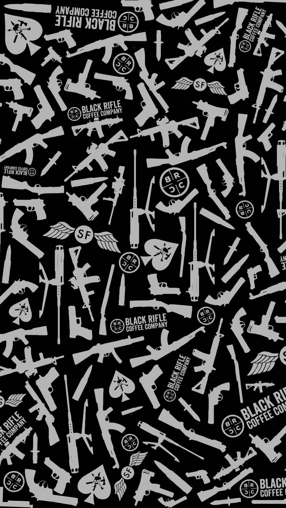 1080x1920 Download Black Rifle Coffee Mobile Wallpaper