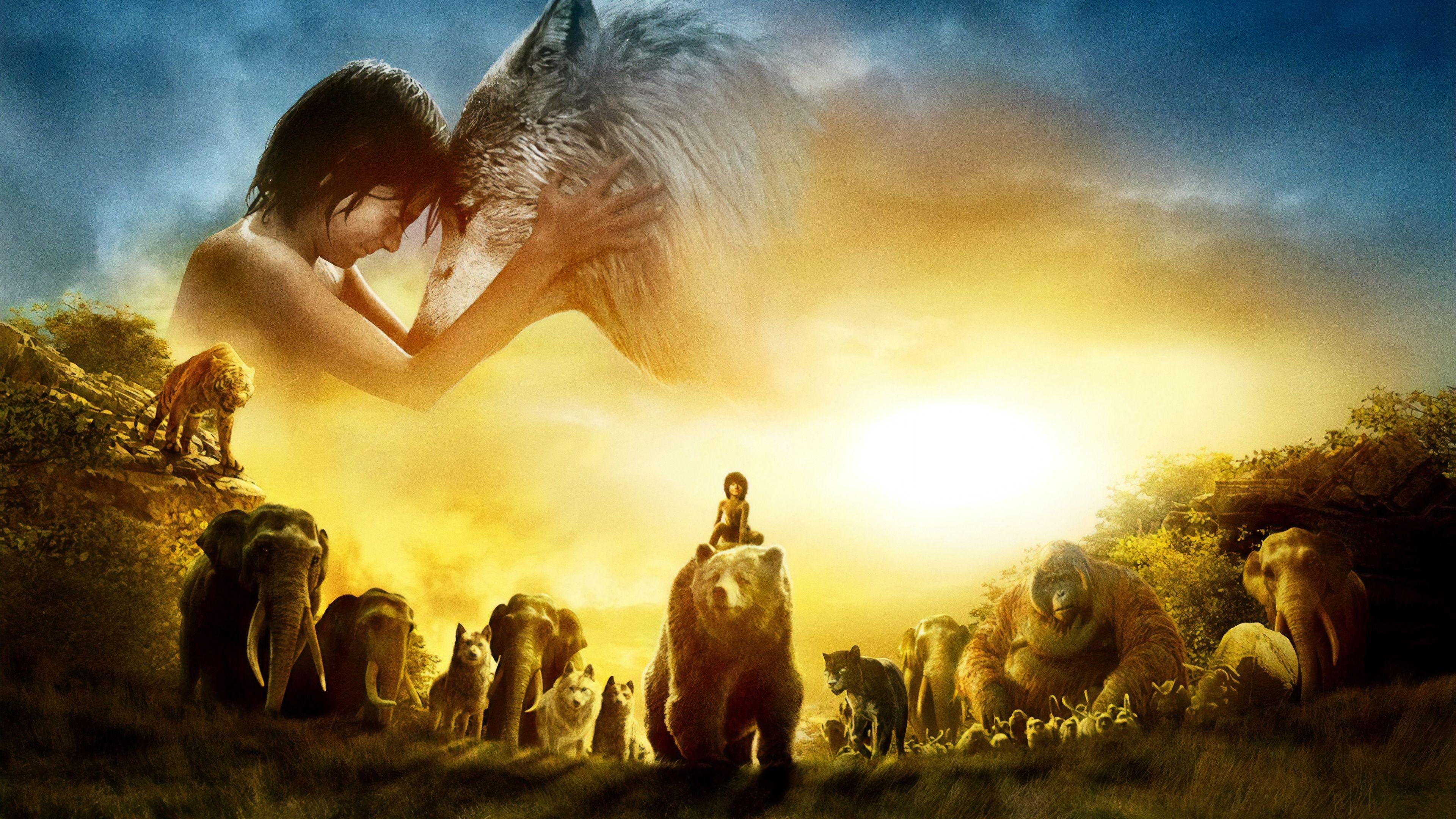 3840x2160 The Jungle Book The Jungle Book Wallpaper, Movies Wallpaper, Hd Wallpaper, Animated Movies Wallpaper, 5k Wallpaper, 4k Wallpaper. ジャングル・ブック, 本の壁紙, 映画