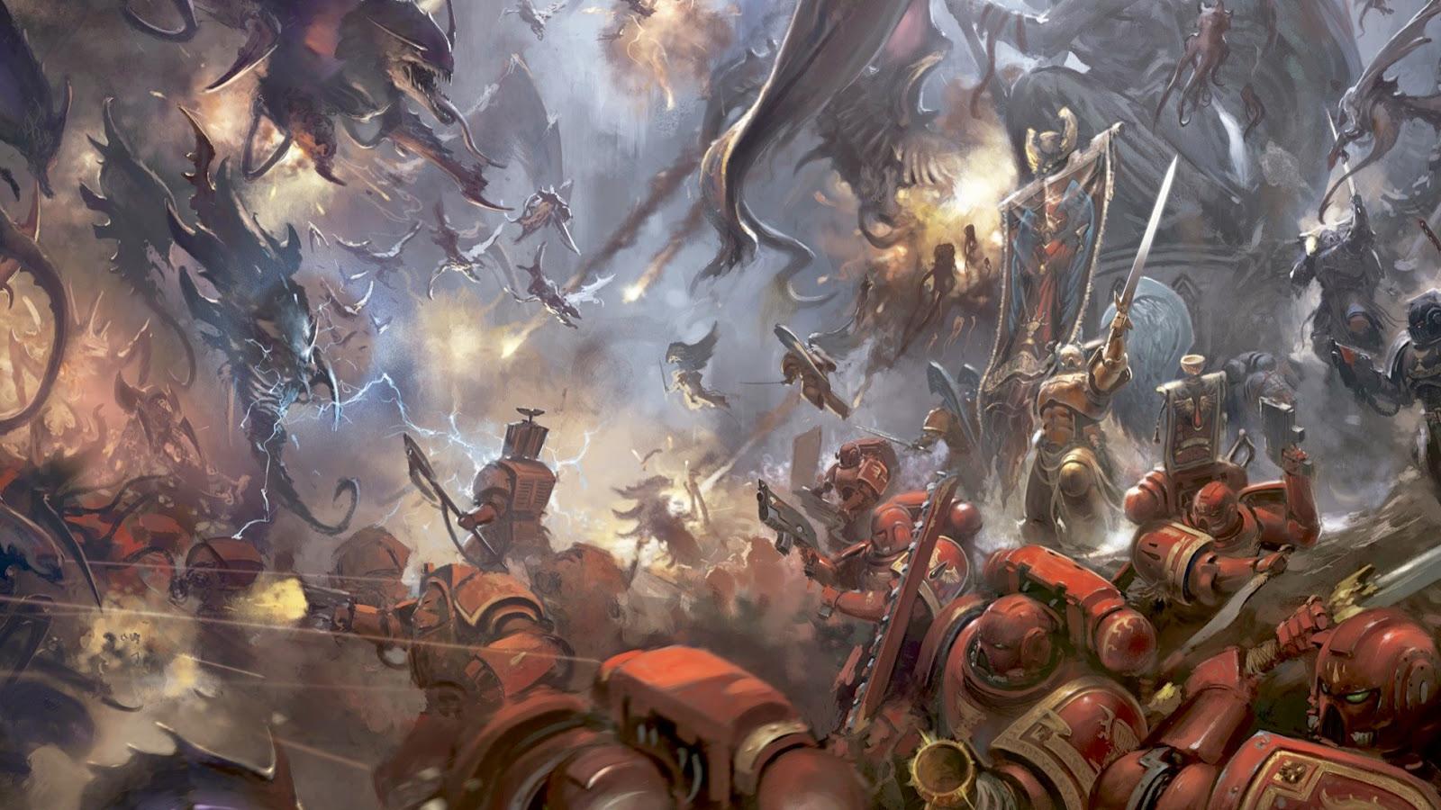 1600x900 Blood Angels Wallpaper