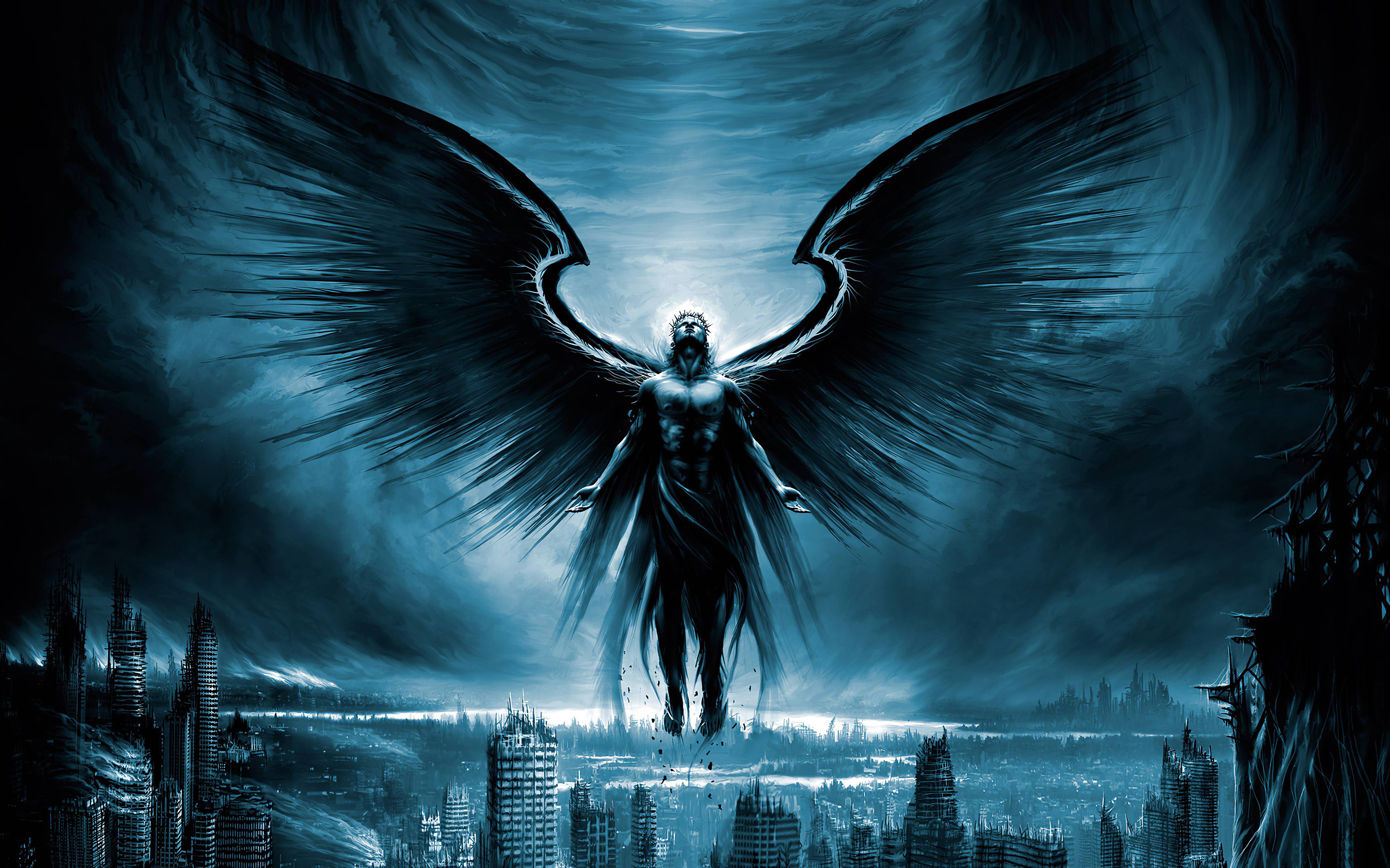 3840x2400 Dark Angels Guru 4k, HD Artist, 4k Wallpaper, Image, Background, Photo and Picture