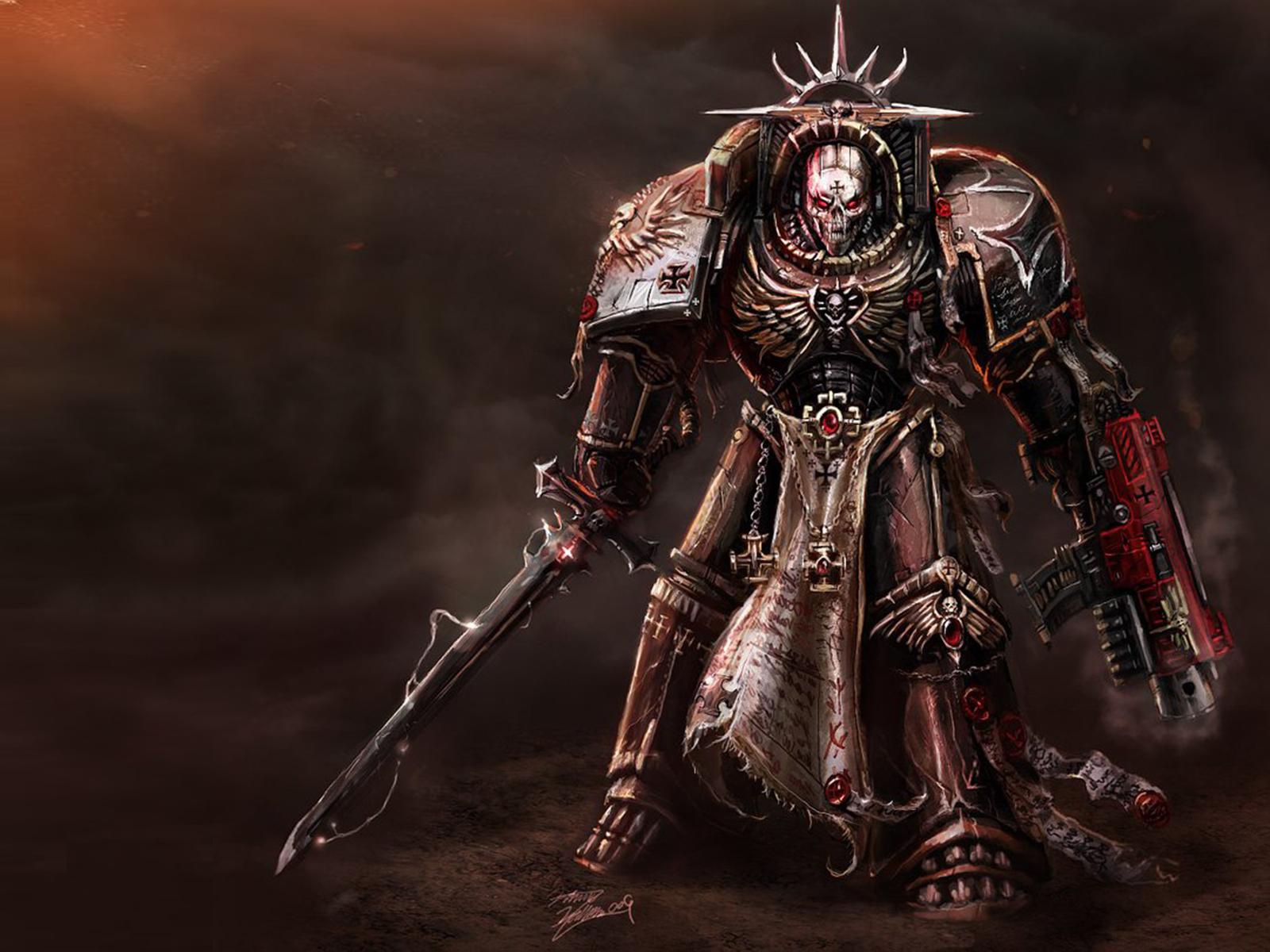 1600x1200 Black Templars (Warhammer 40k) Wallpaper