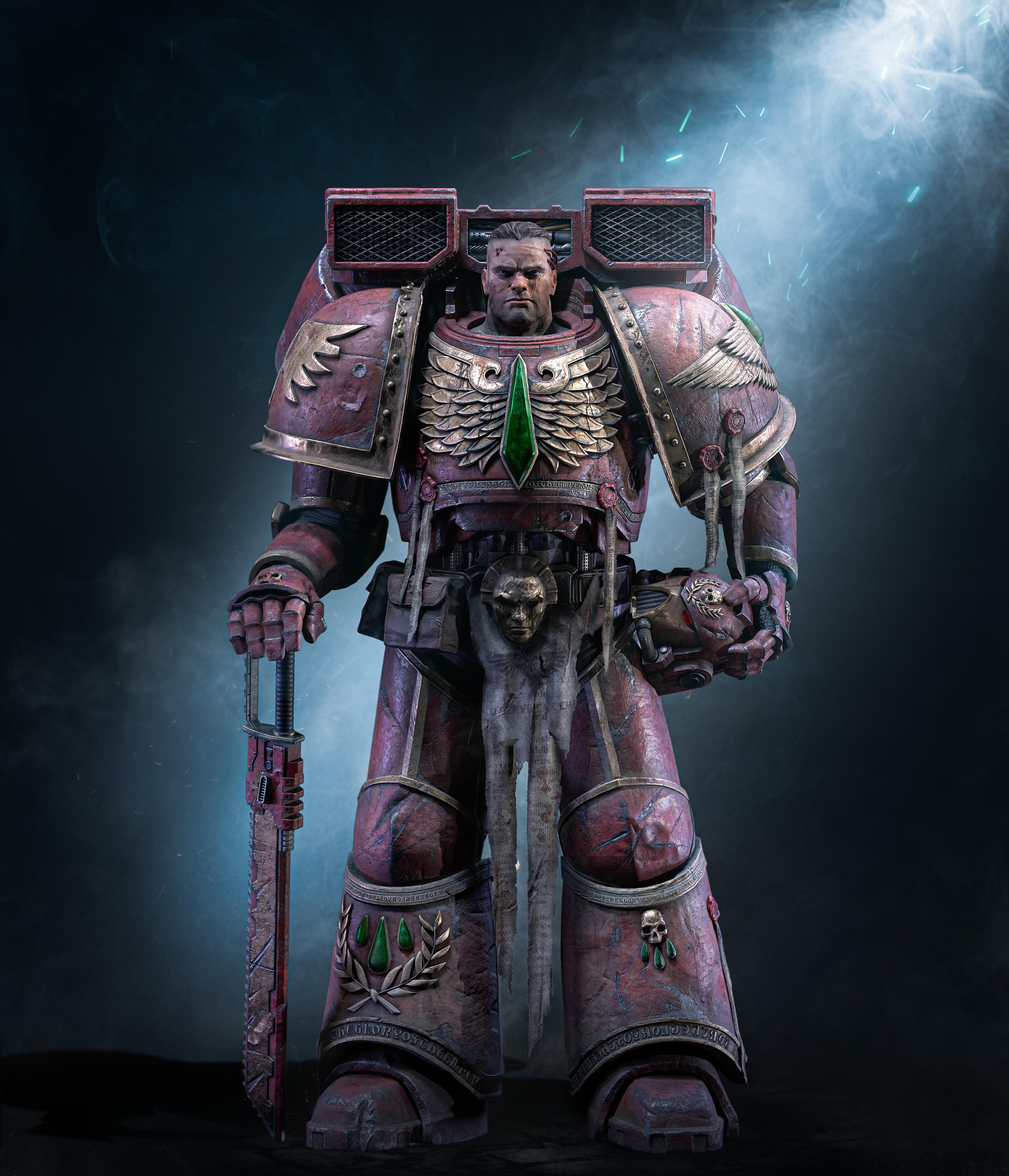 3474x4047 Captain of the Blood Angels