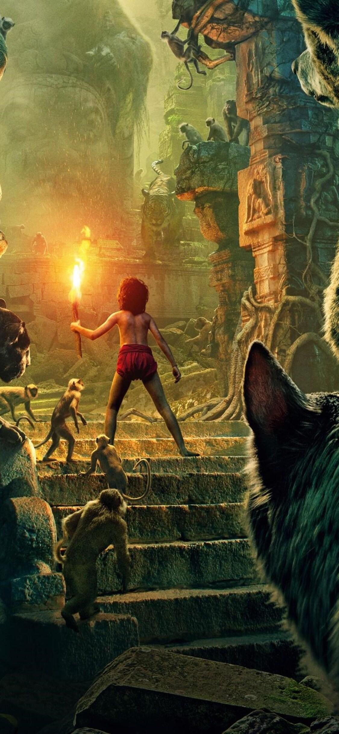 1125x2436 The Jungle Book 2016 iPhone XS, iPhone iPhone X HD 4k Wallpaper, Image, Background, Photo and Picture