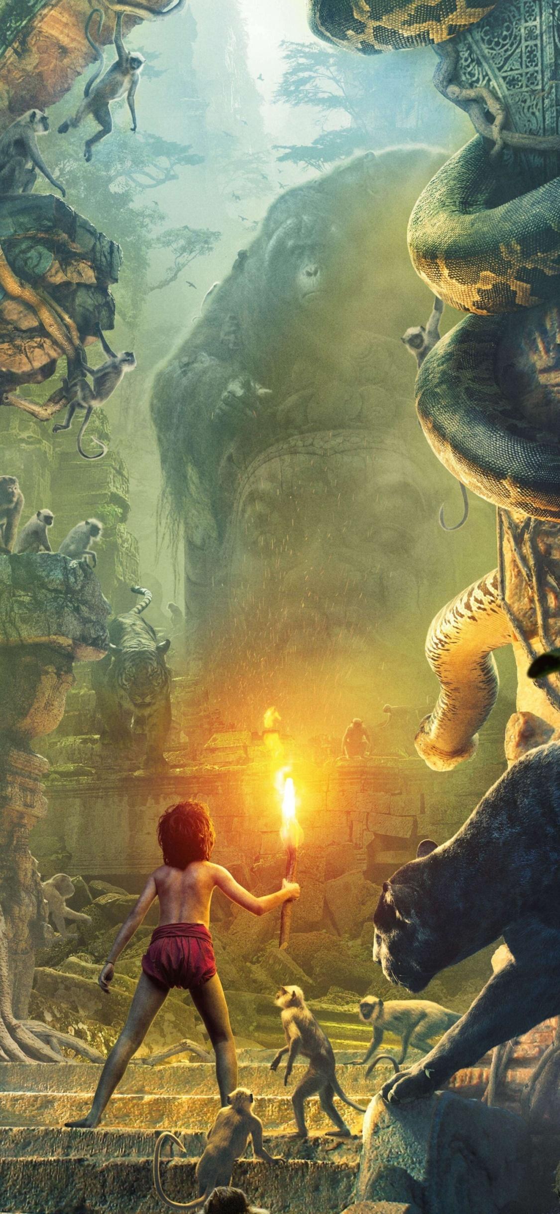 1125x2436 Wallpaper / Movie The Jungle Book (2016) Phone Wallpaper, , 1125x2436 free download