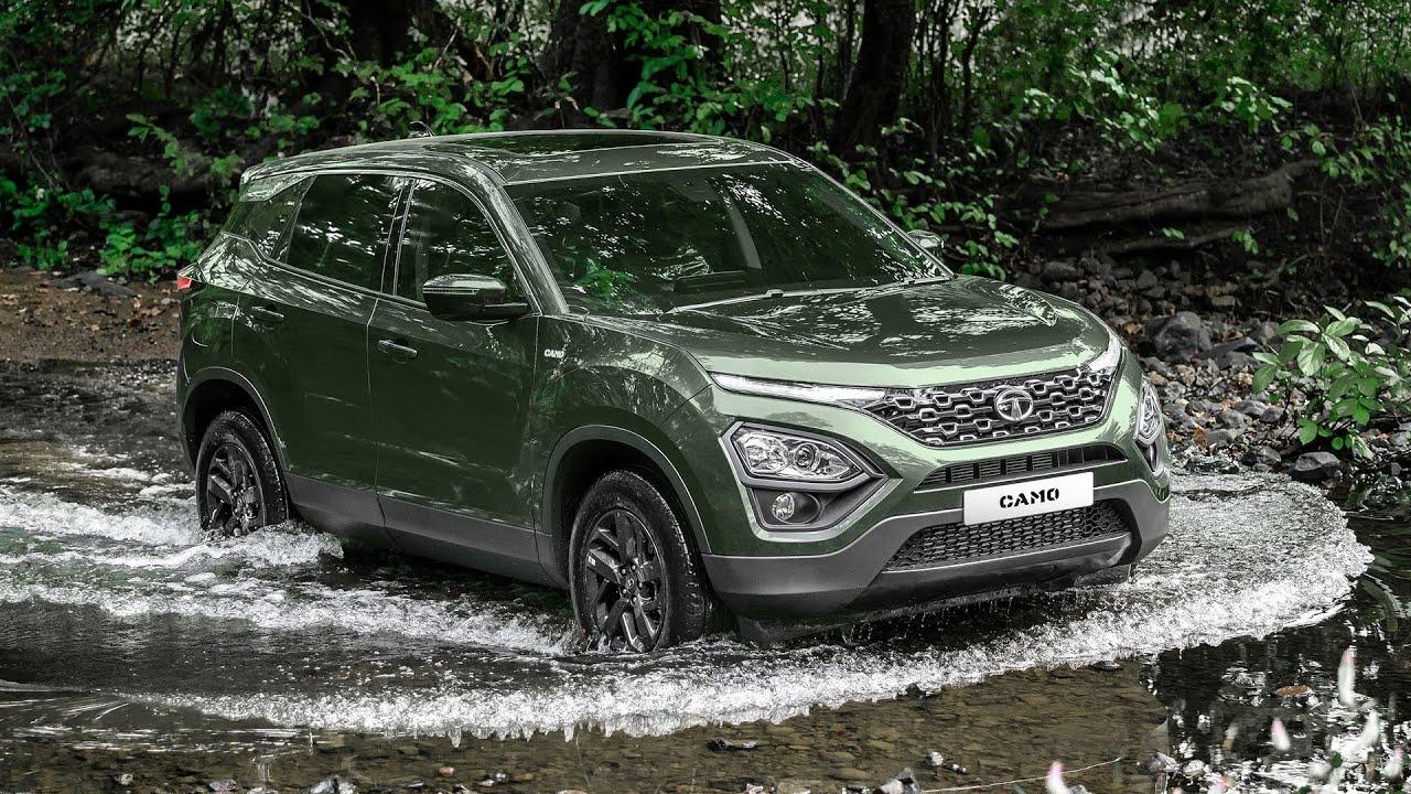 1280x720 Tata Harrier CAMO Edition Look