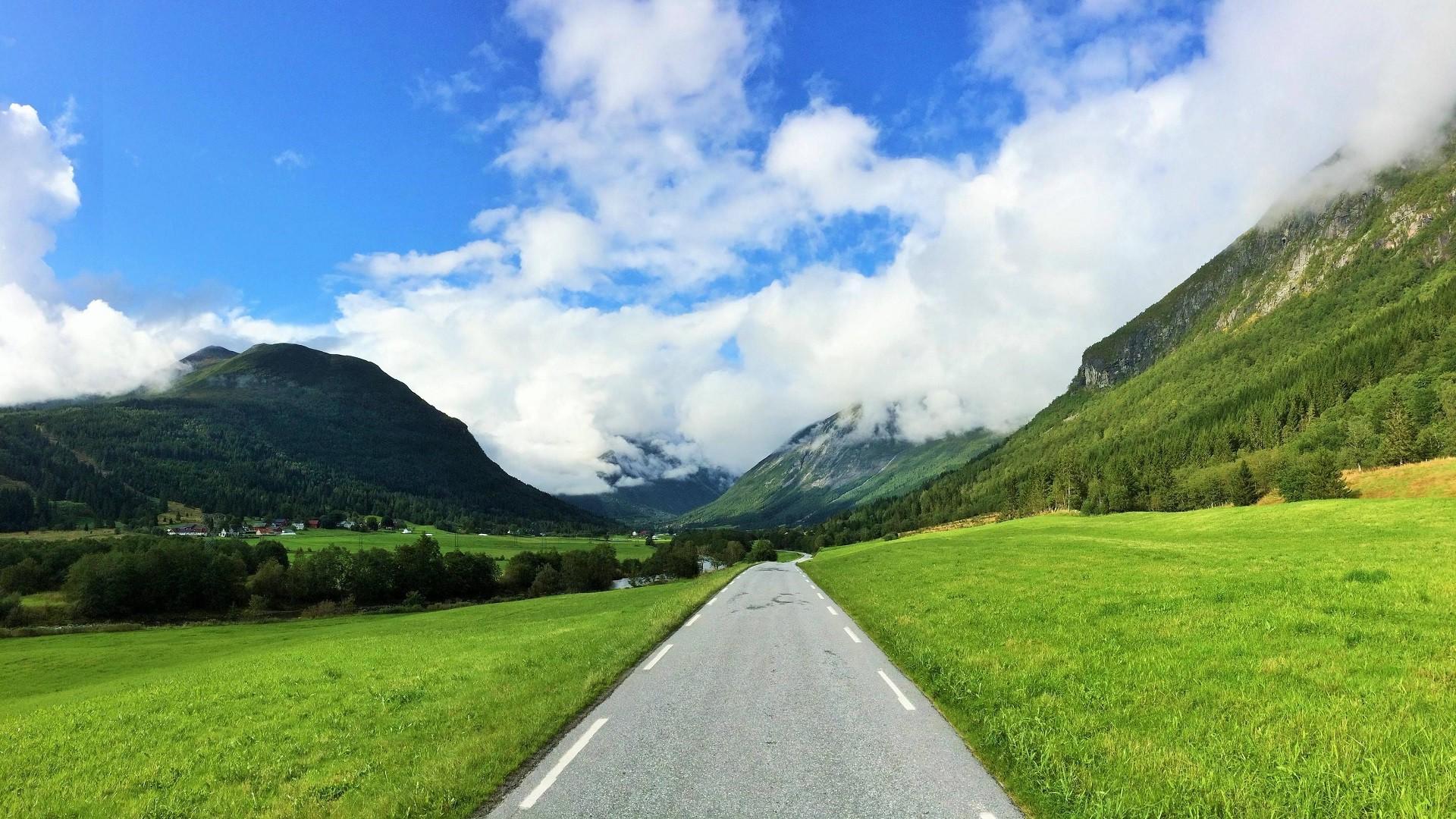 1920x1080 nature, Landscape, Mountain, Road Wallpaper HD / Desktop and Mobile Background