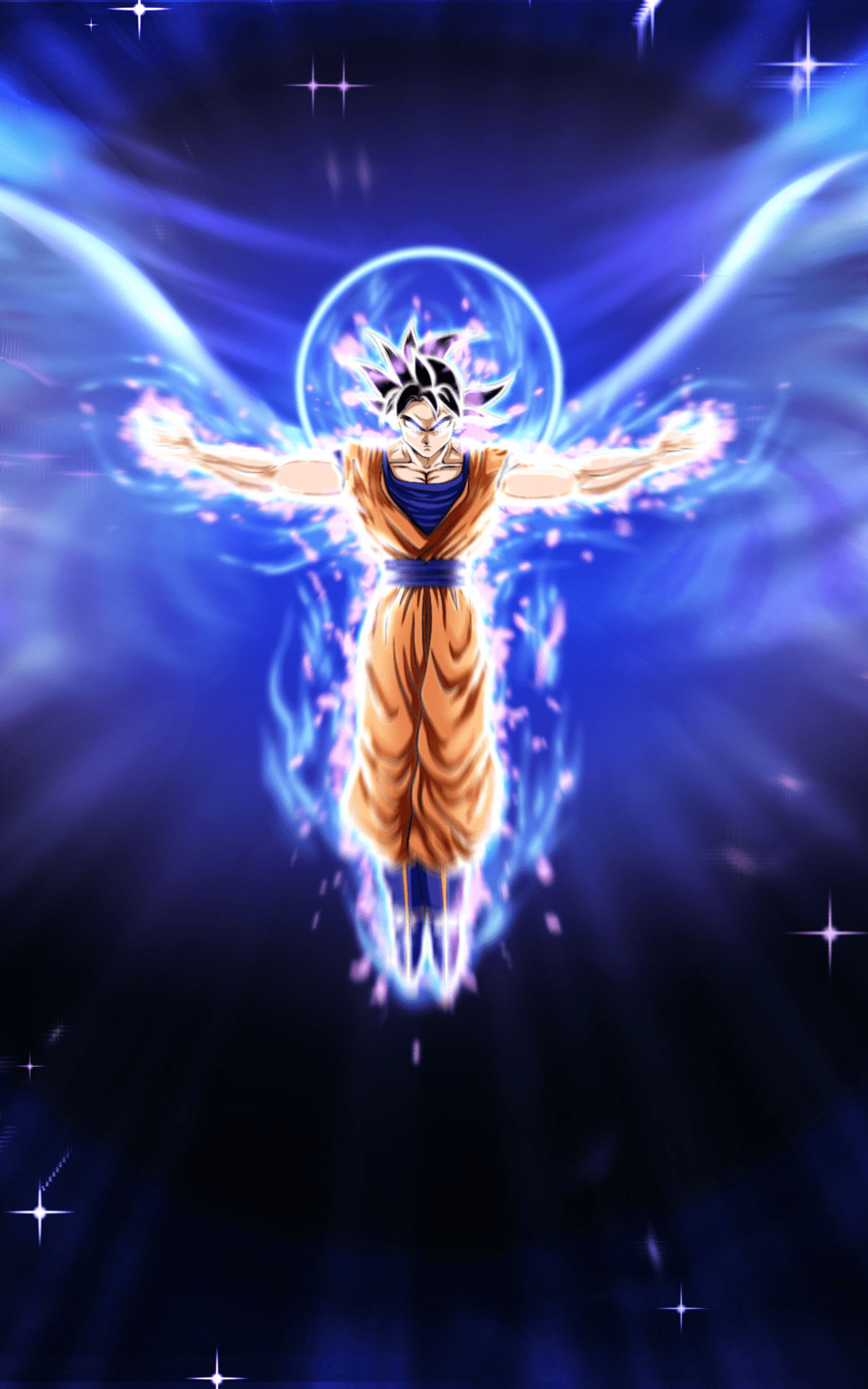 1200x1920 Wallpaper / Anime Dragon Ball Super Phone Wallpaper, Goku, Ultra Instinct (Dragon Ball), 1200x1920 free download
