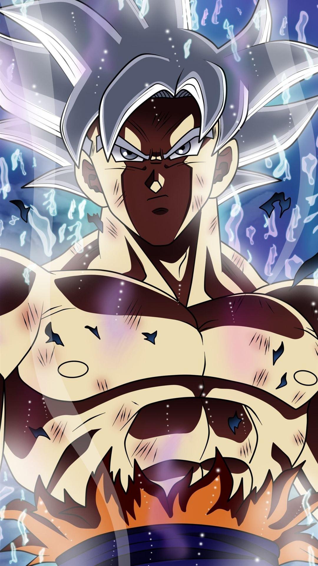 1080x1920 goku ultra instinct iPhone Wallpaper Free Download