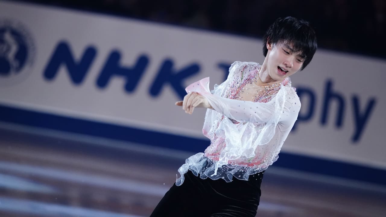 1280x720 Yuzuru Hanyu targets clean Grand Prix Final skates